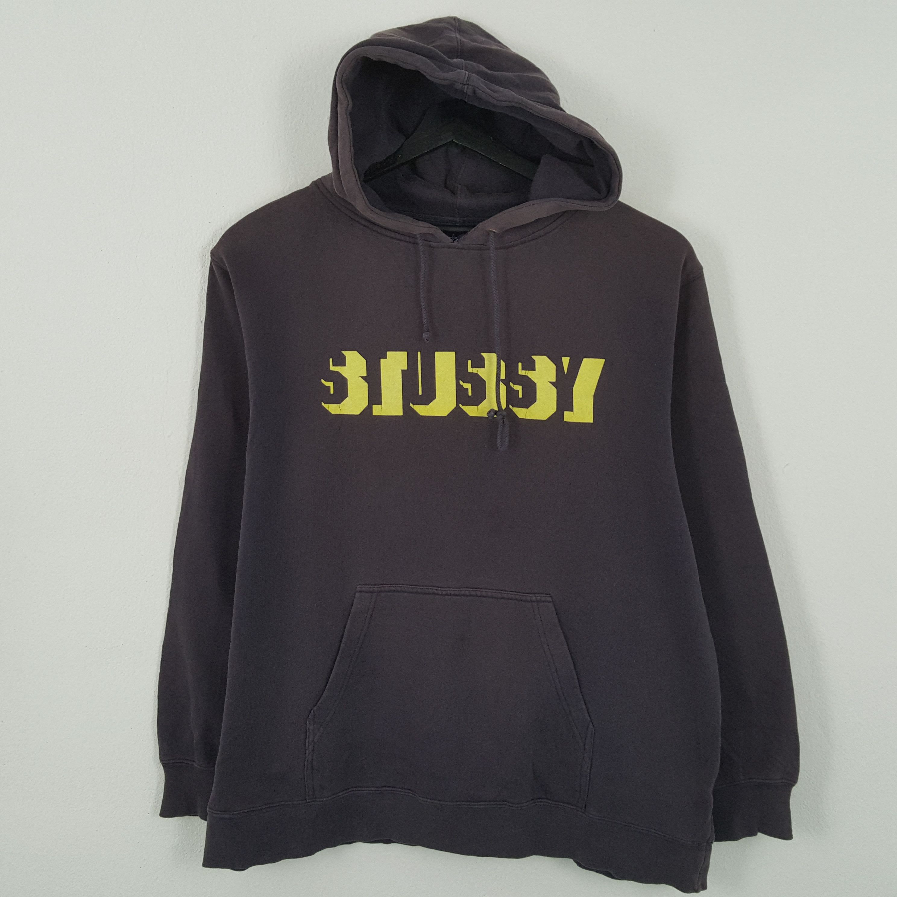 Stussy × Vintage STUSSY Streetwear Skater Style Custom Art Hoodies Size US XL / EU 56 / 4 - 3 Thumbnail