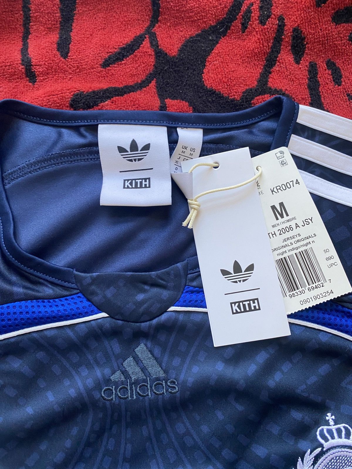 Kith Kith Adidas Messi Football Jersey Navy Medium Size US M / EU 48-50 / 2 - 5 Thumbnail