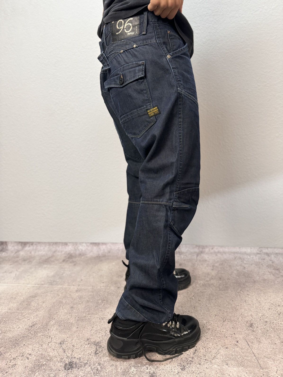 G-Star × Vintage Vintage Y2K pants cargo baggy fit sk8 opium faded Size US 34 / EU 50 - 14 Thumbnail
