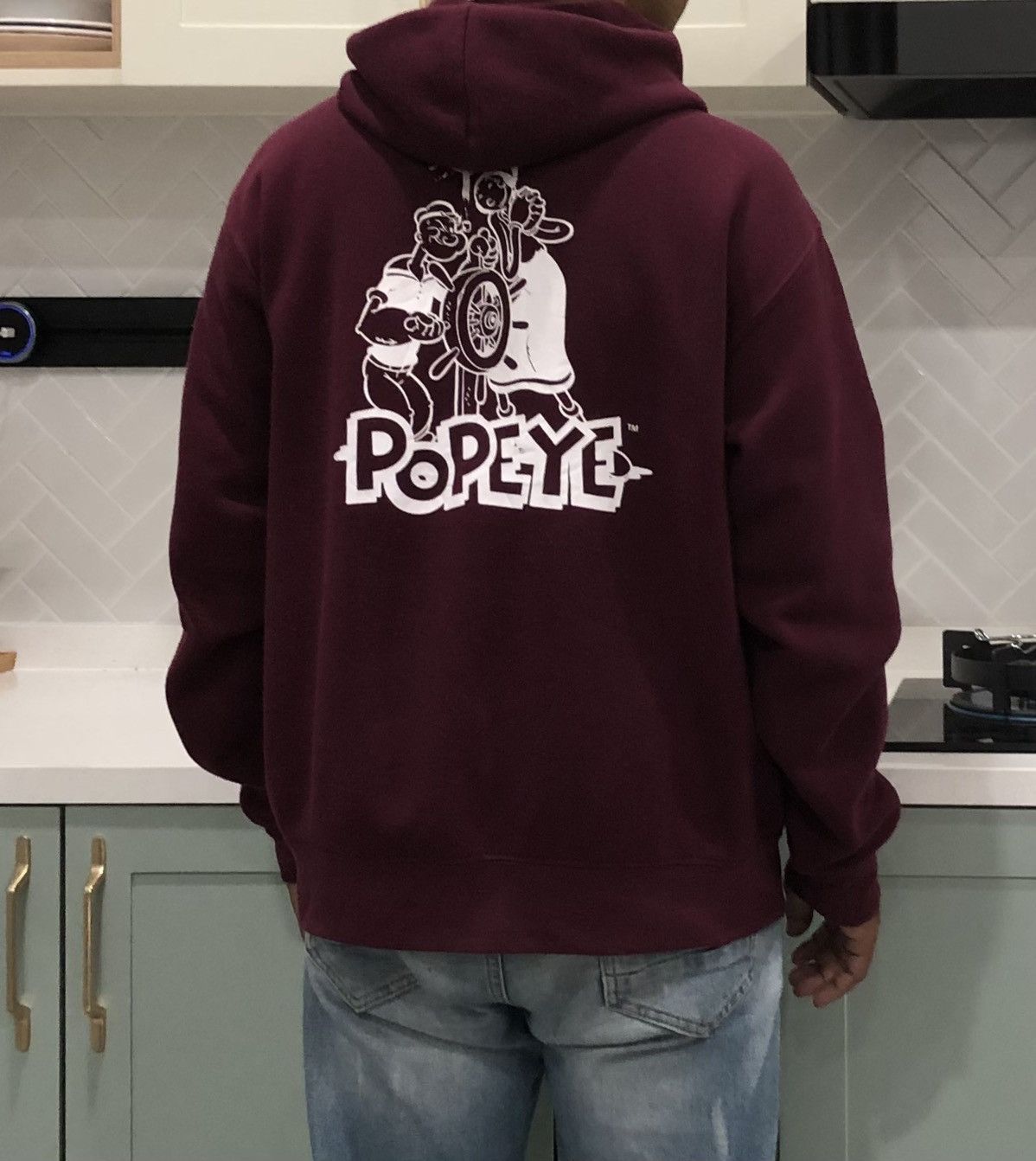 Cartoon Network Popeye Zip-up Hoodie Sweatshirt Size US L / EU 52-54 / 3 - 2 Thumbnail