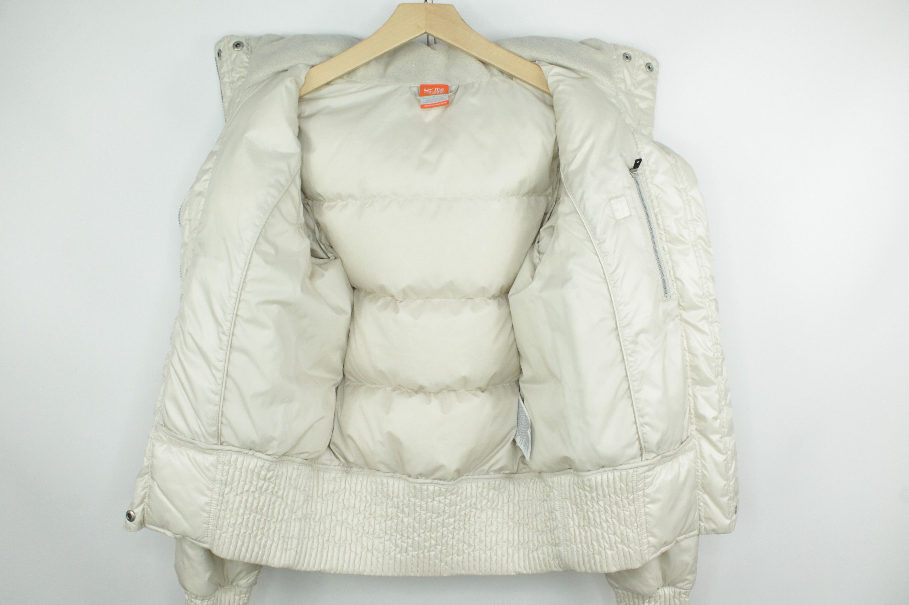 Nike Nike Athletic Basic Down Bomber Hooded Puffer Jacket Size S / US 4 / IT 40 - 8 Thumbnail