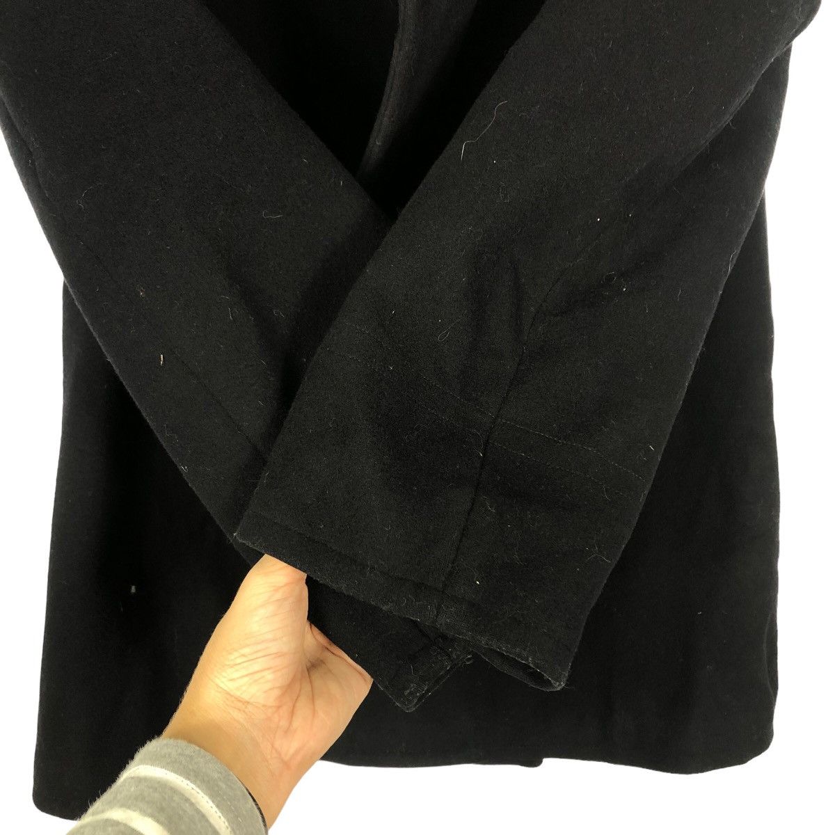 Vintage 🔥40’s True Vintage U.S Navy Wool Double Breast Jacket WWII Size US M / EU 48-50 / 2 - 12 Thumbnail