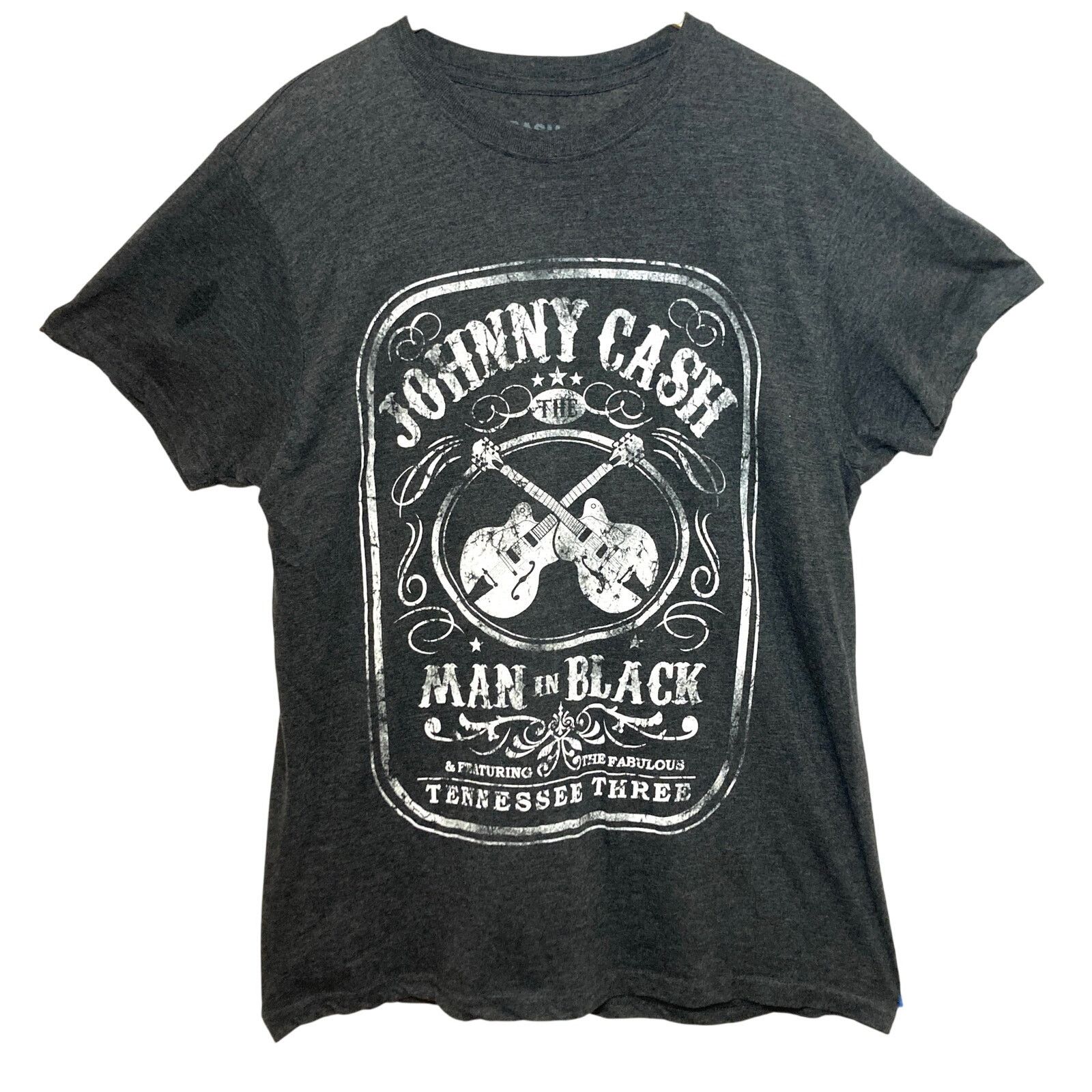 Other Johnny Cash Band Tee The Man in Black Black Gray T-Shirt Size US L / EU 52-54 / 3 - 1 Thumbnail