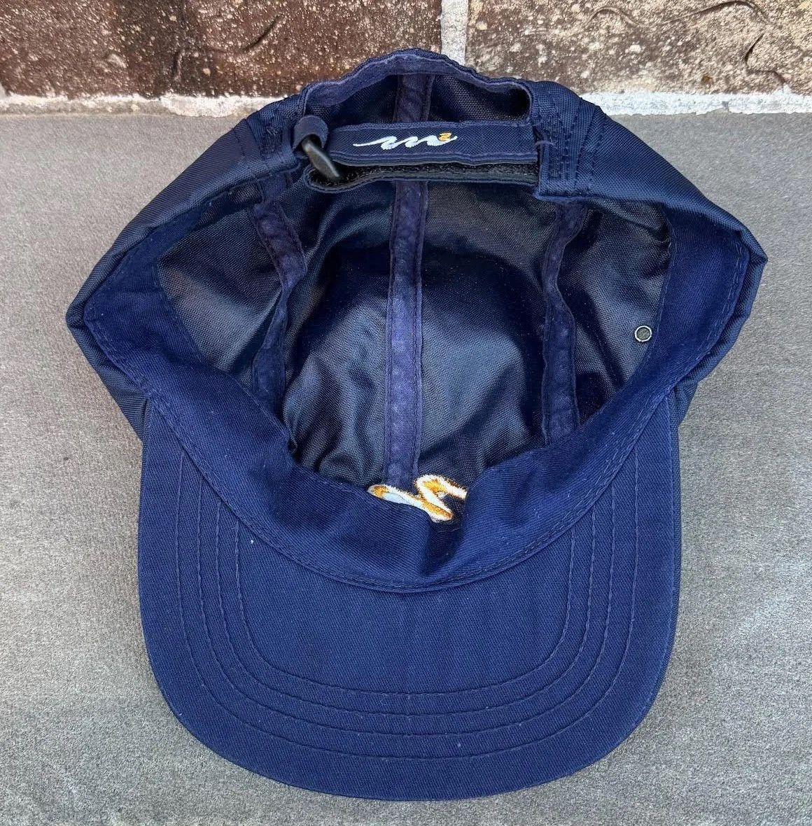 Mecca Vintage Mecca USA Navy Nylon Hat Size ONE SIZE - 4 Thumbnail
