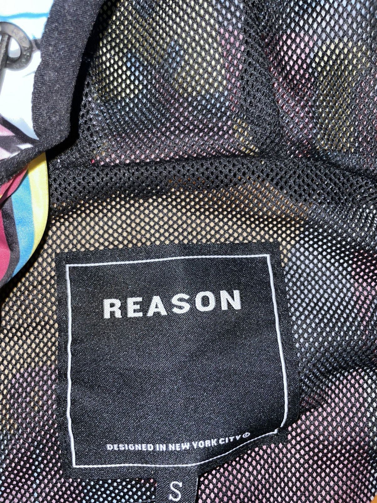 Reason Reason multi print wind breaker hoodie NEW w/ Tags Size US S / EU 44-46 / 1 - 3 Thumbnail
