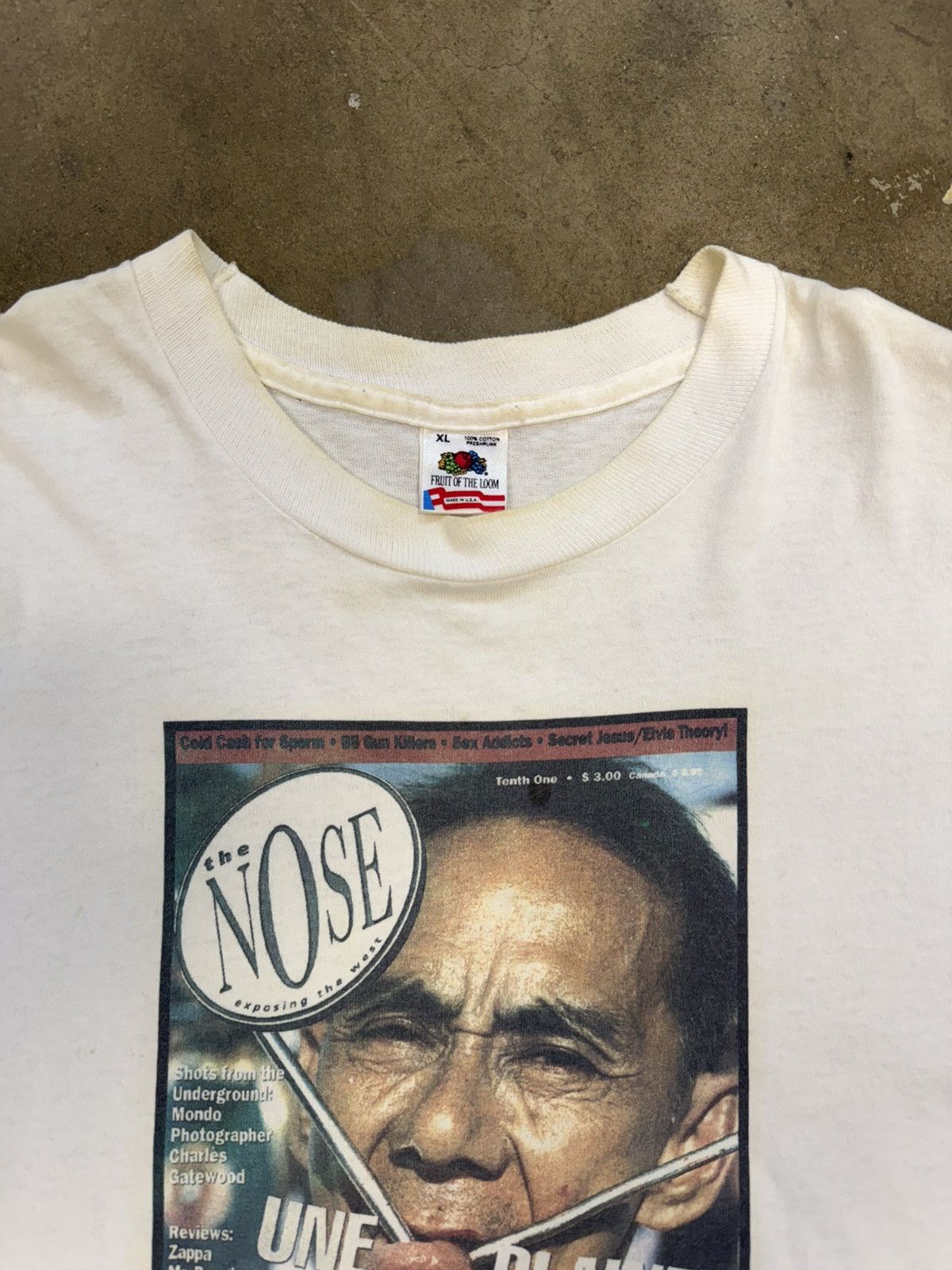 Vintage Vintage the nöse magazine 1988 Size US XL / EU 56 / 4 - 3 Thumbnail