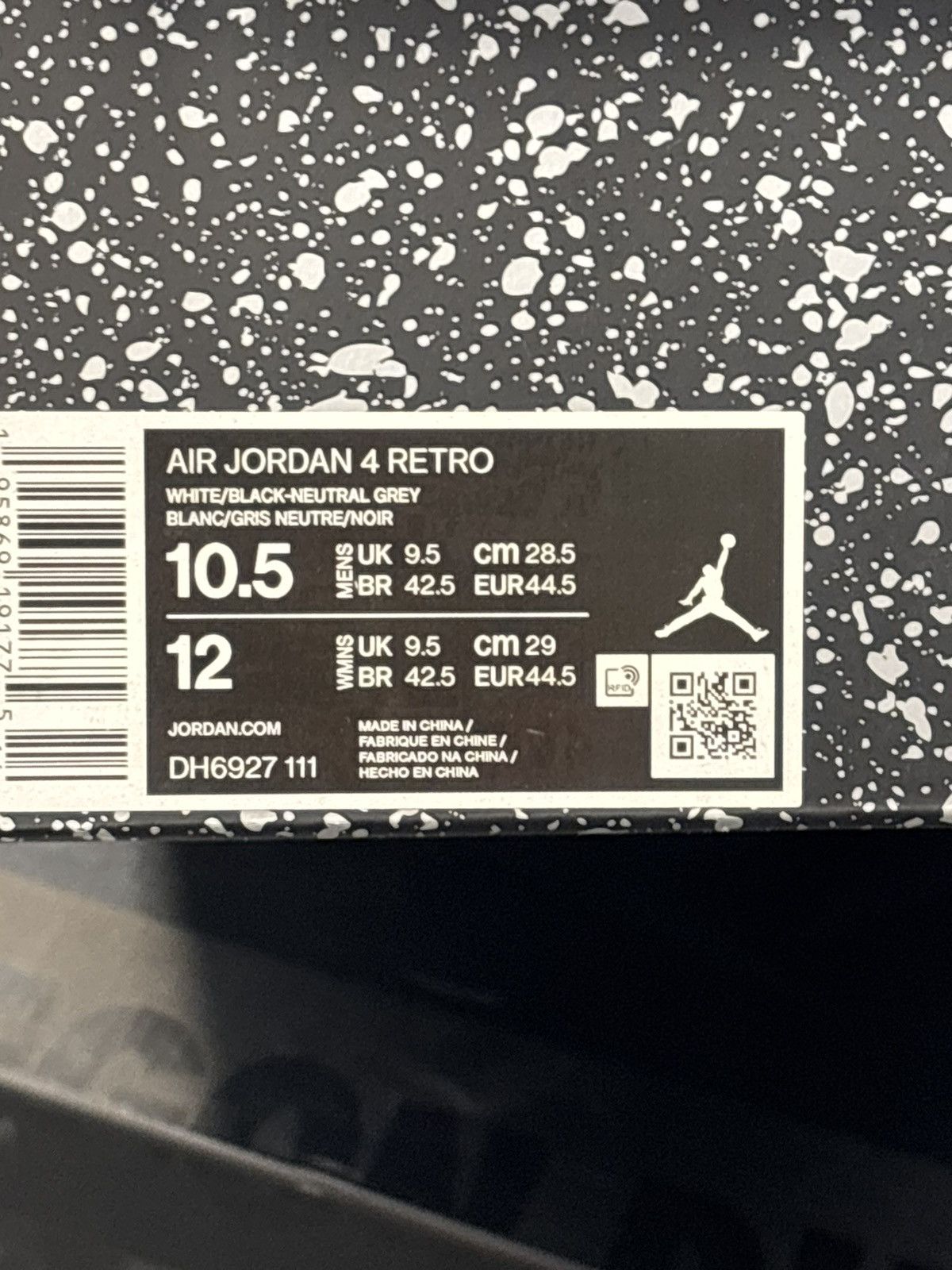 Jordan Brand Air jordan 4 retro military black with box 10.5 Size US 10.5 / EU 43-44 - 15 Thumbnail