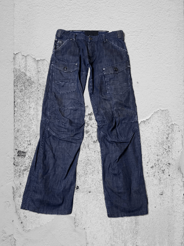 G-Star CHILL BAGGY FADED MULTIPOCKET BONDAGE CARGO PANTS Size US 32 / EU 48 - 1 Thumbnail