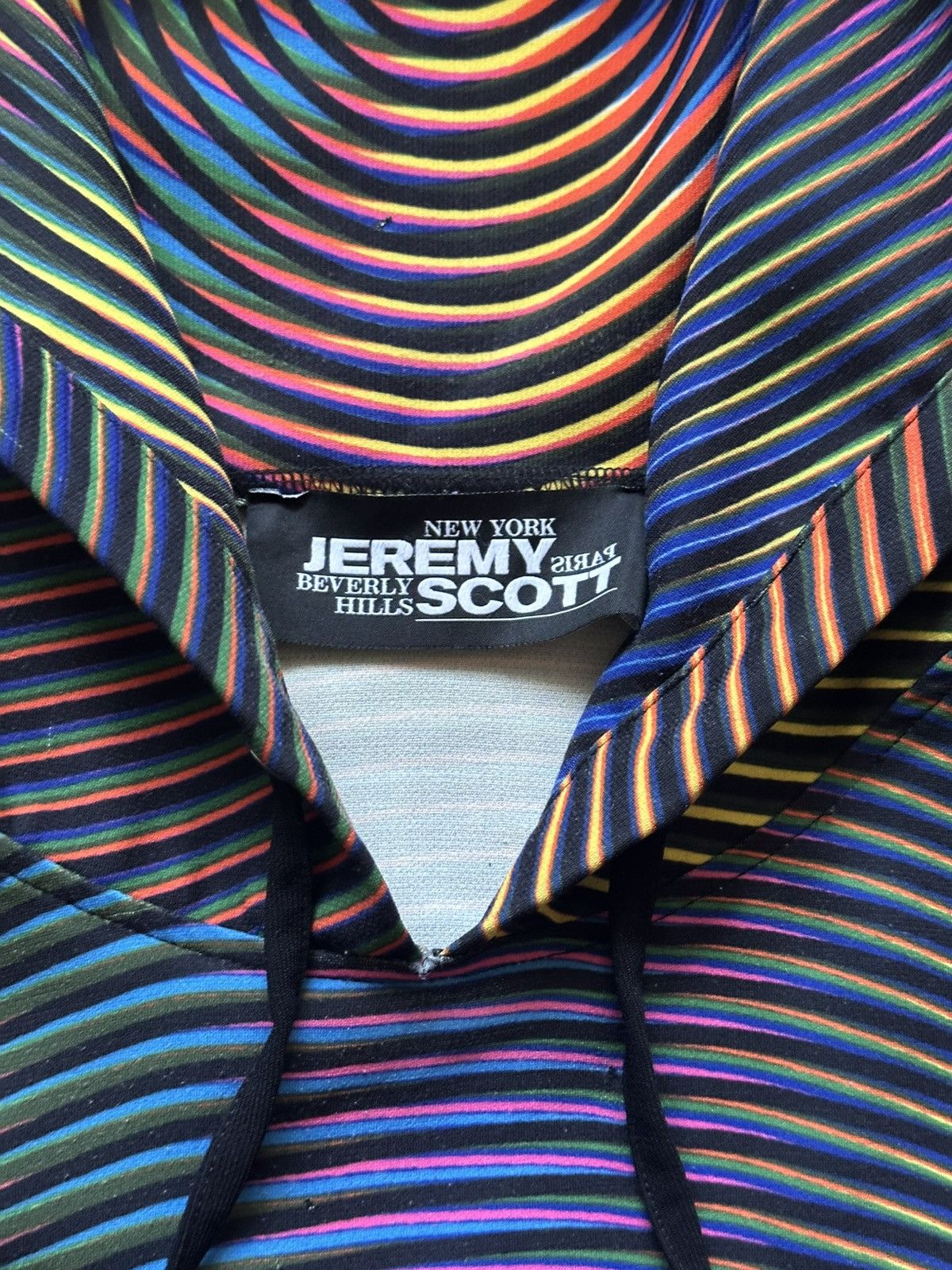 Jeremy Scott 2000s Jeremy Scott LSD Psychedelic Spiral Illusion Hoodie Size US M / EU 48-50 / 2 - 7 Thumbnail