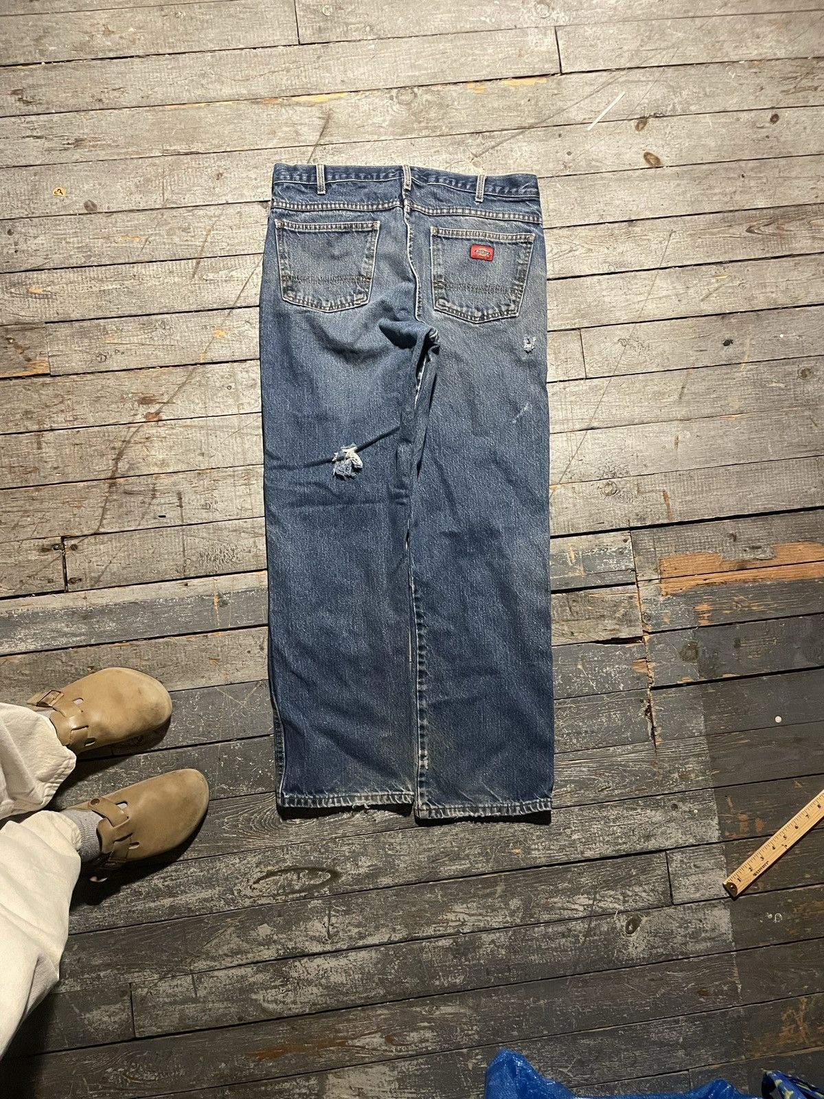 Dickies × Vintage Distressed Dickies Pants Size US 32 / EU 48 - 3 Thumbnail