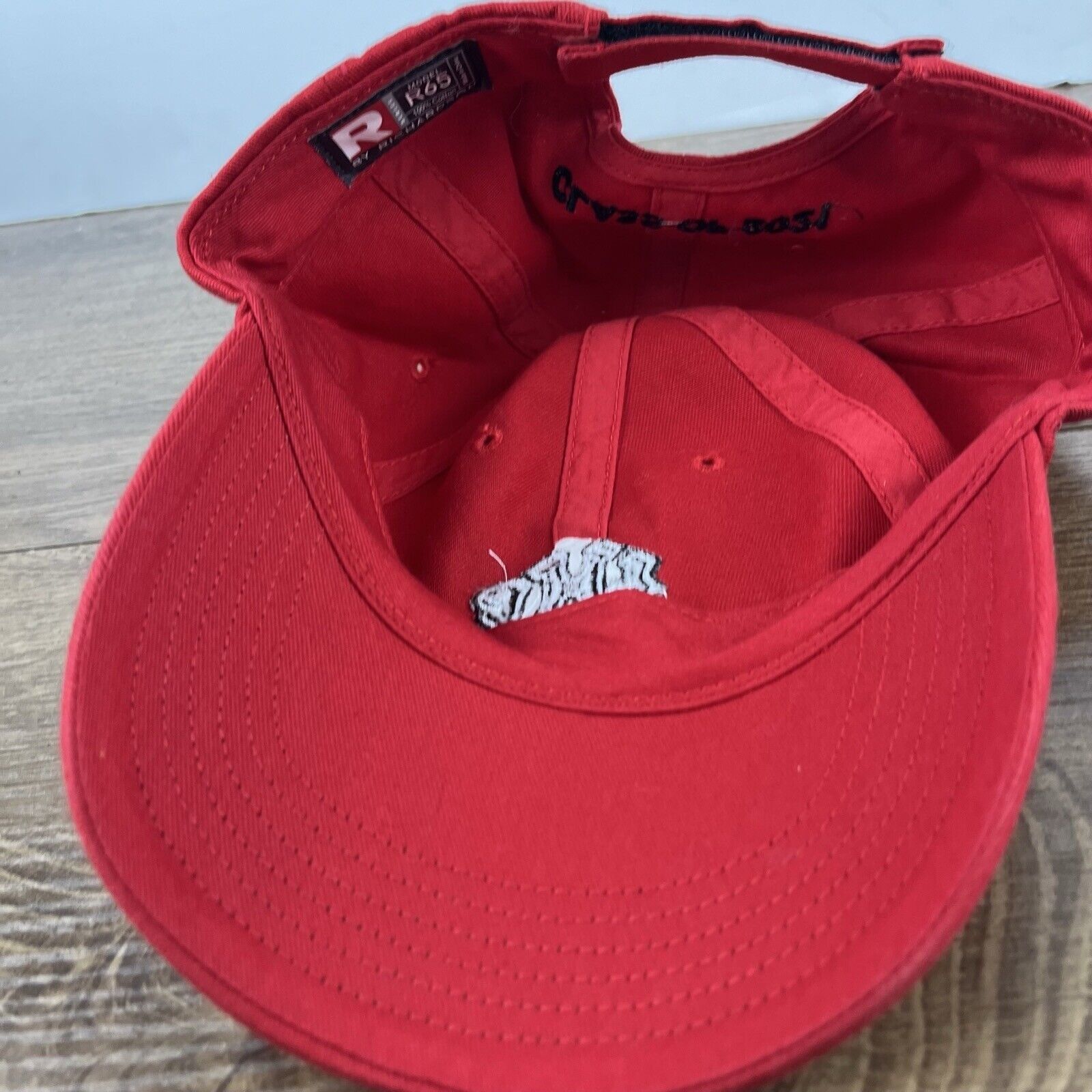 Other LHP Hat Red Cap Adjustable Hat Red Adult Fit Hat Size ONE SIZE - 15 Thumbnail
