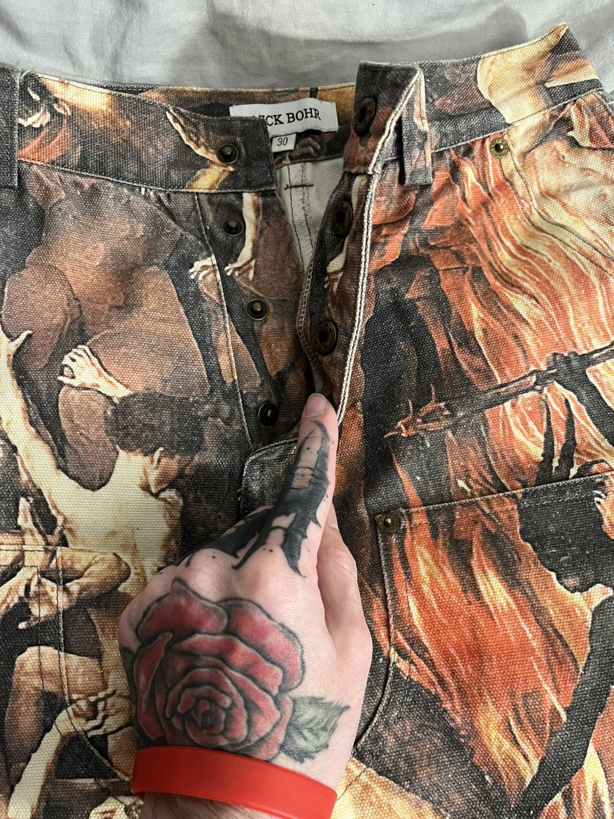 Other Nick bohr dantes inferno carpenter pants Size US 32 / EU 48 - 6 Thumbnail