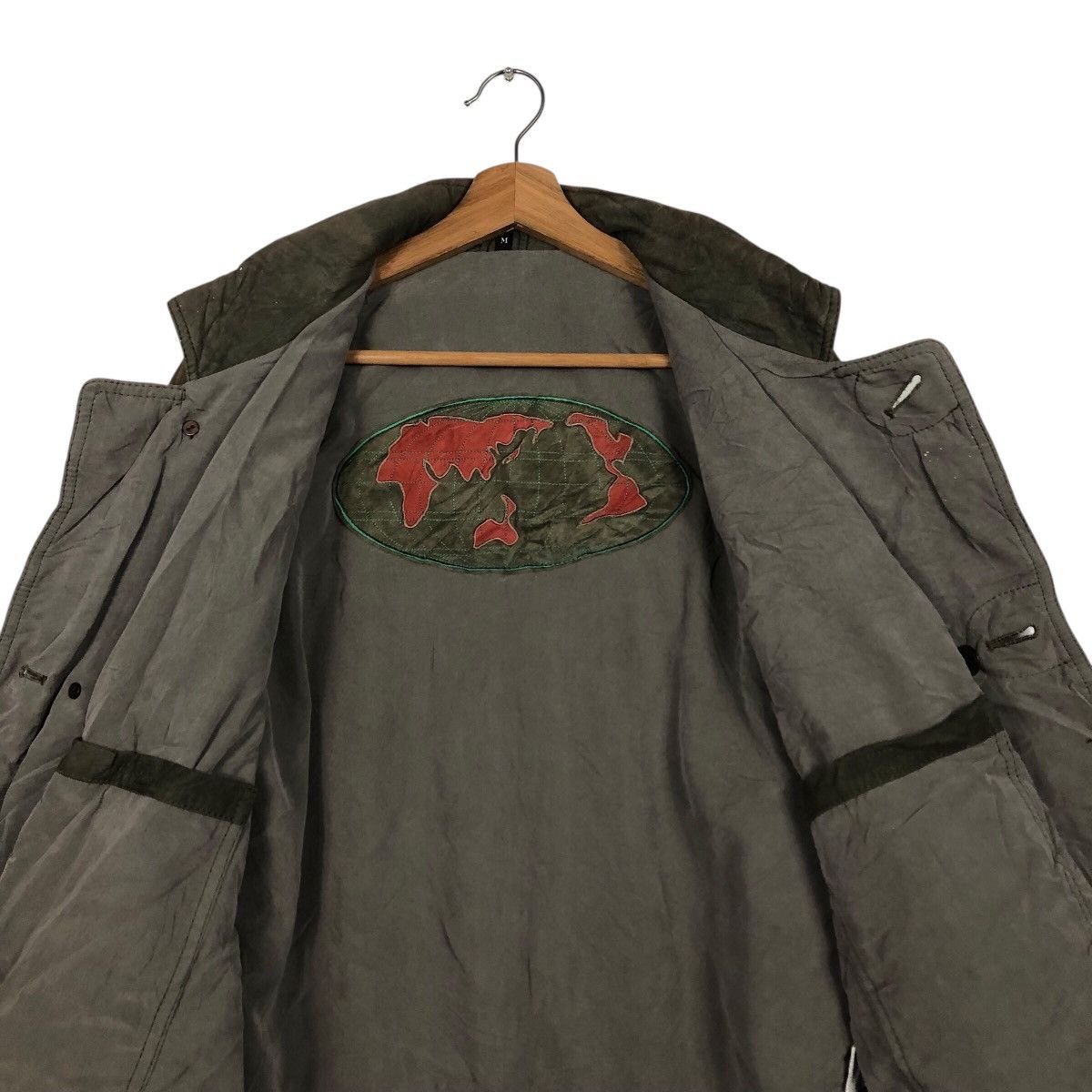 Japanese Brand 📌Vintage Work Leather Jacket Unbranded Issey Miyake Size US M / EU 48-50 / 2 - 15 Thumbnail