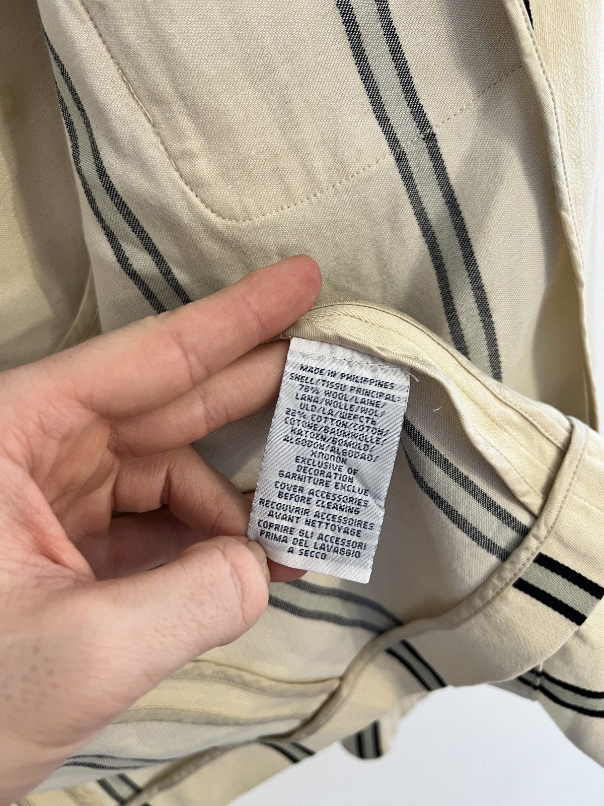 Polo Ralph Lauren × Ralph Lauren × Vintage Polo Ralph Lauren Wool Jacket Size S / US 4 / IT 40 - 8 Thumbnail