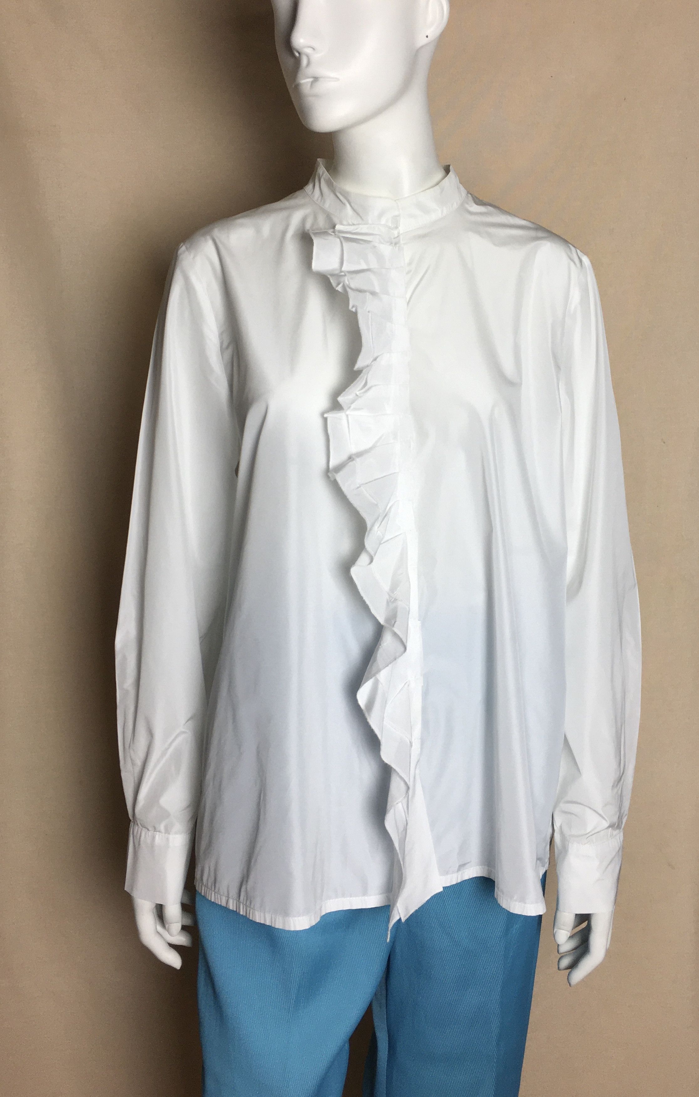 Other Katharina Hovman White Deco Blouse Shirt Size M / US 6-8 / IT 42-44 - 1 Thumbnail