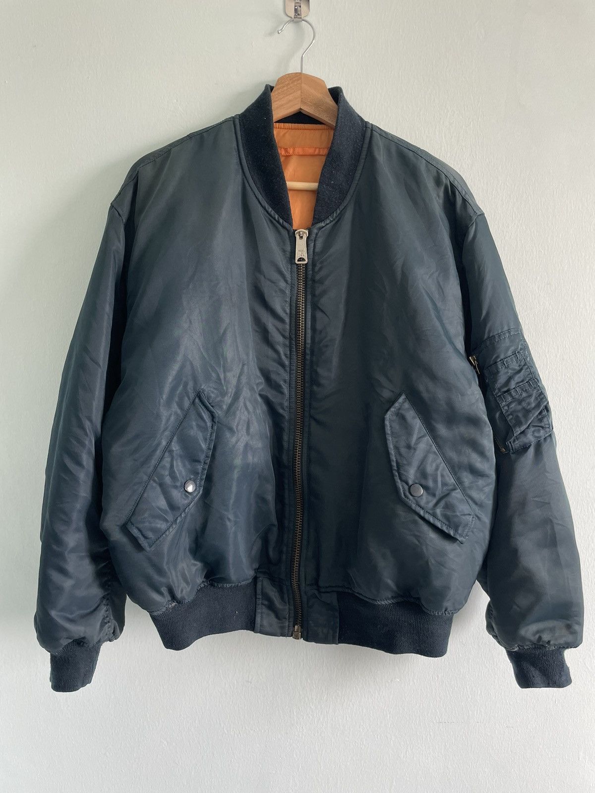 Vintage VINTAGE MA 1 PHANTOM MILITARY Reversible bomber jacket