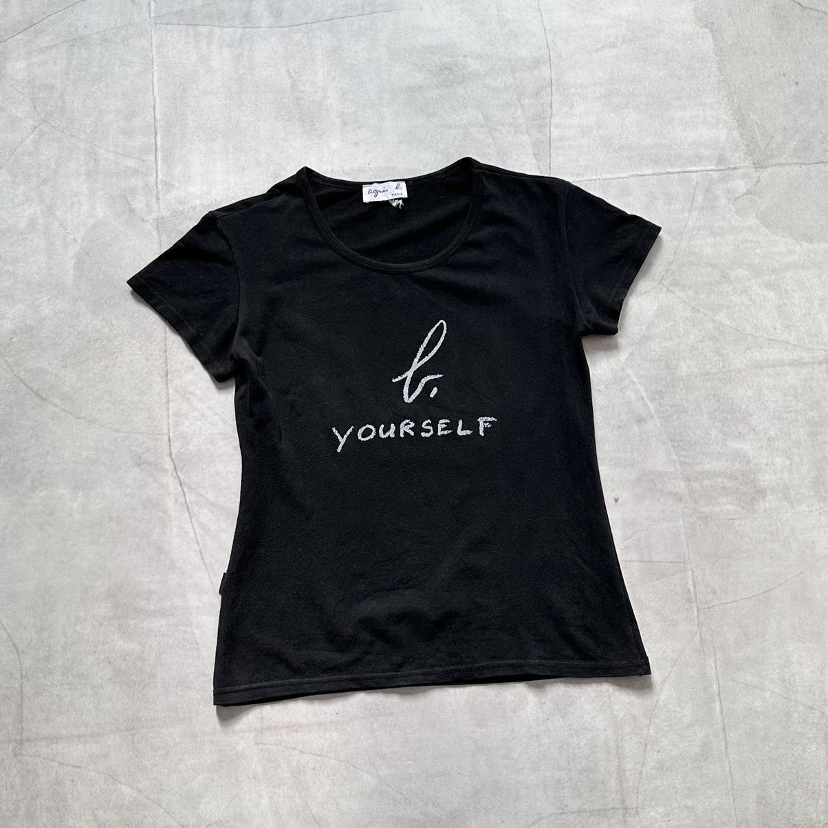 agnes b. Vintage Agnes B Yourself France T Shirt Cop Copine Vibe Size M / US 6-8 / IT 42-44 - 5 Thumbnail
