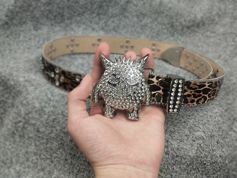 If Six Was Nine Vintage Y2K Cinturon Gengar Punk Glitter Belt hysteric LGB Size ONE SIZE - 3 Thumbnail