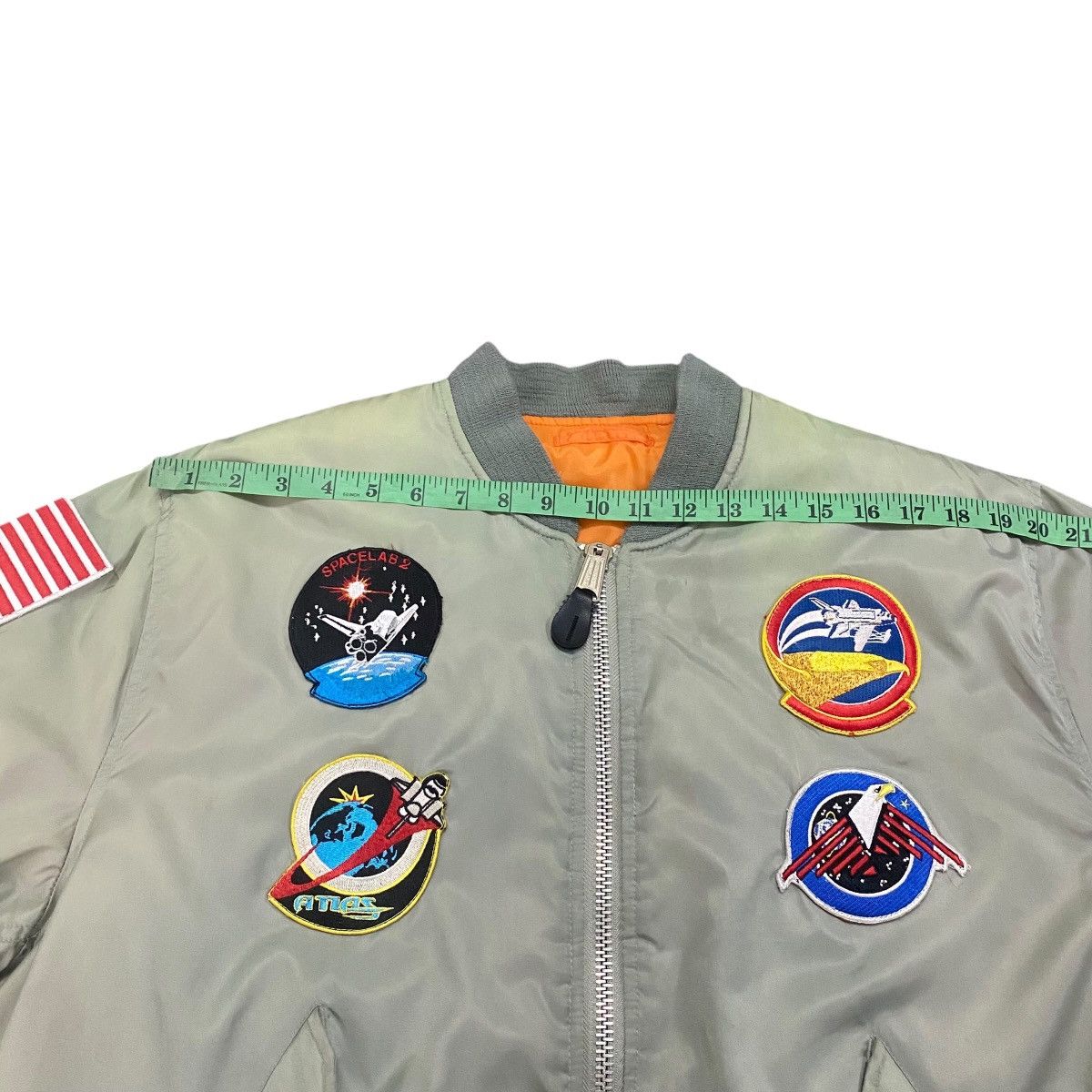 Japanese Brand Vintage 90s Flyers Mens Intermediate MA-1 Reversible Bomber Size US L / EU 52-54 / 3 - 17 Thumbnail