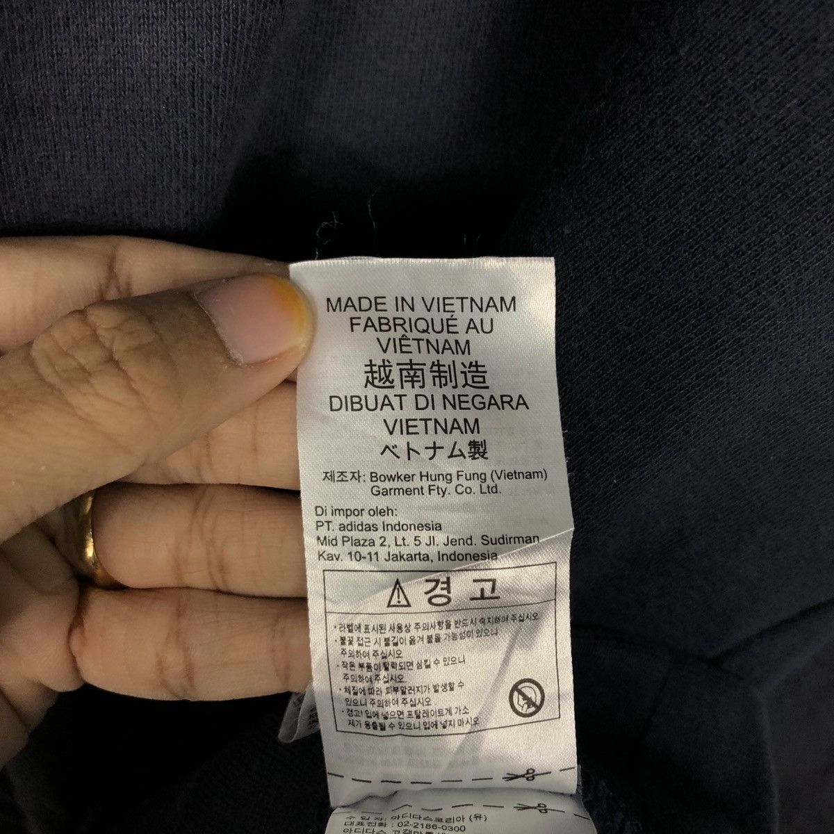 Adidas 📌Hoodie Pull Over Adidas Striped Design Size US M / EU 48-50 / 2 - 21 Thumbnail