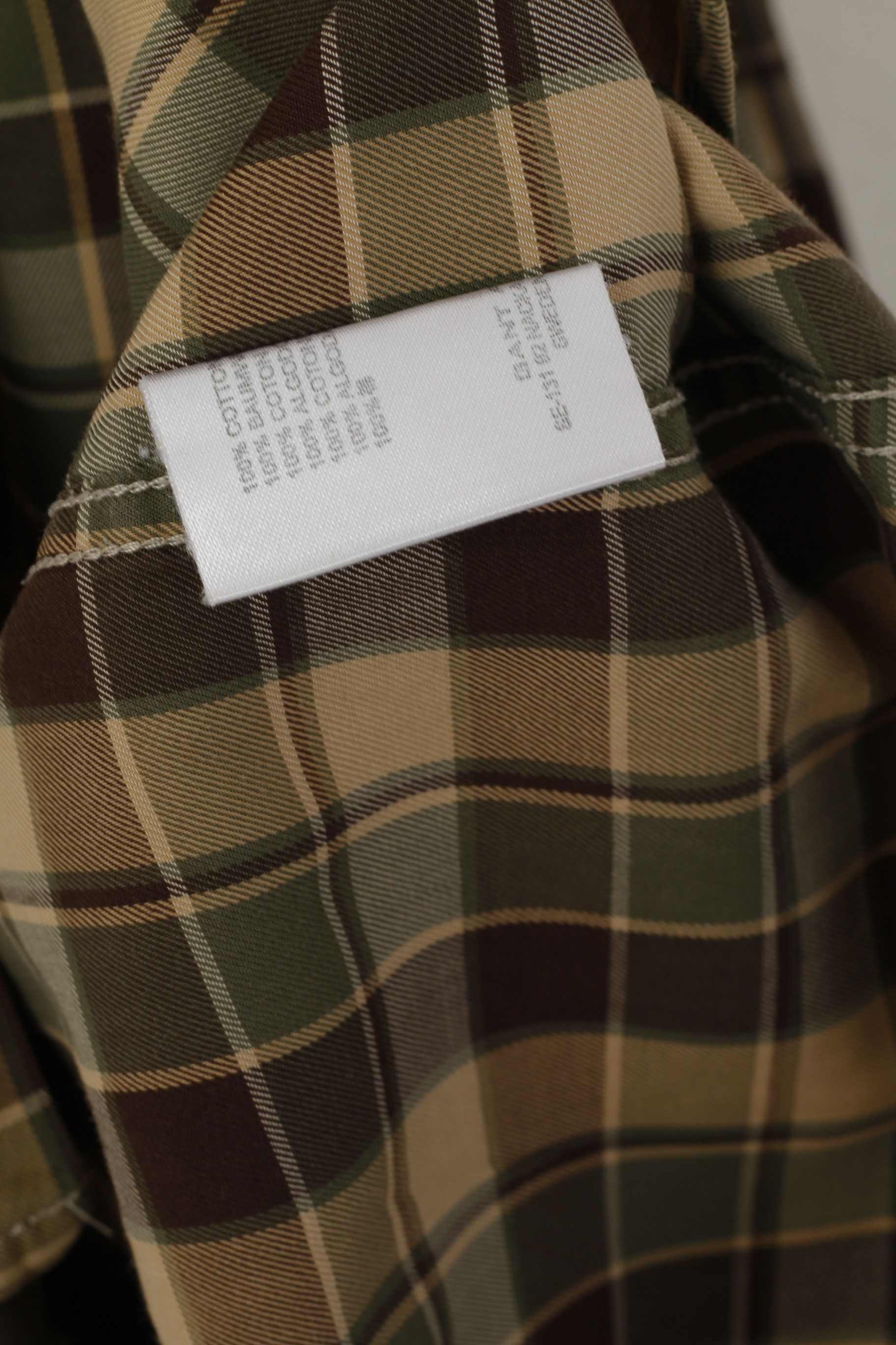 Gant GANT Men L Casual Shirt Green Check 6946 Size US L / EU 52-54 / 3 - 4 Thumbnail