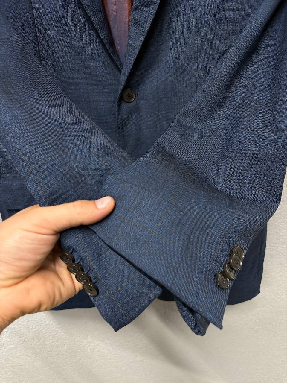 Suitsupply Suitsupply mens 130 super wool suit size 42 / Large Size 42R - 4 Thumbnail