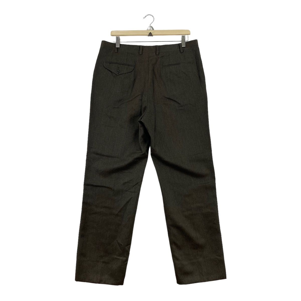 Burberry Vintage BURBERRYS England Brand Straight Cut Casual Trousers Size US 35 - 3 Thumbnail