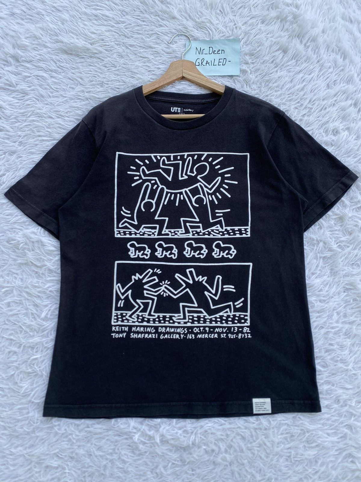 Keith Haring Rare Keith Haring x Uniqlo Tshirt Size US M / EU 48-50 / 2 - 1 Thumbnail