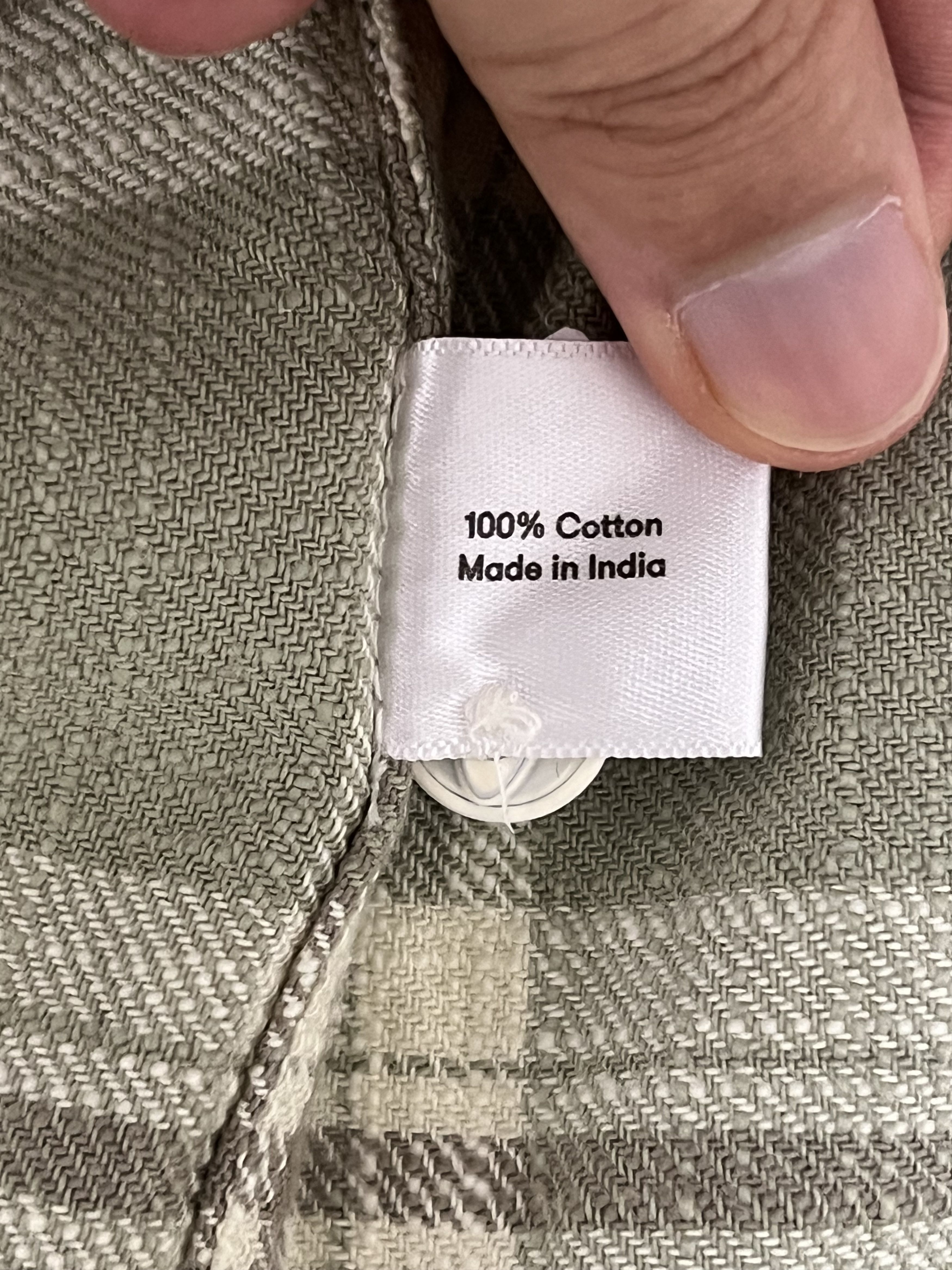3sixteen 💚 3sixteen Crosscut Flannel Seafoam Green Slub Check NEW Size US M / EU 48-50 / 2 - 18 Thumbnail