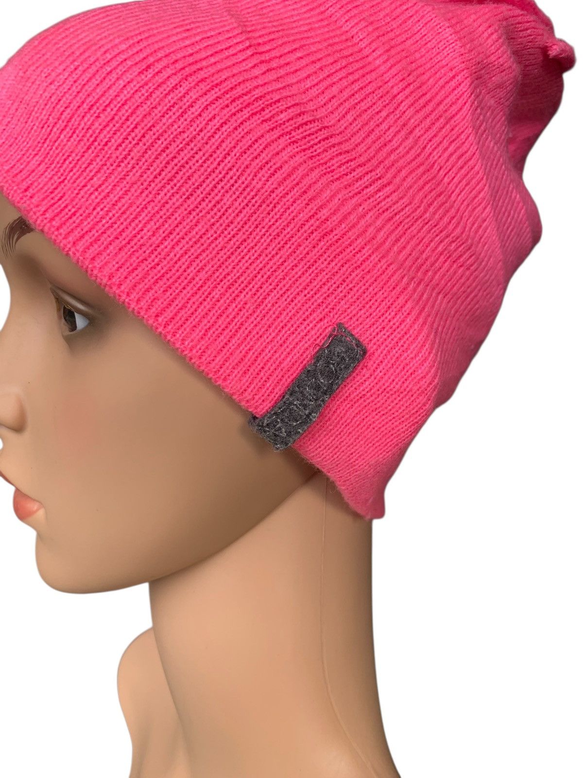 Japanese Brand × Kapital × Vintage Pink Knitt Beanie Hat Style Size ONE SIZE - 7 Thumbnail