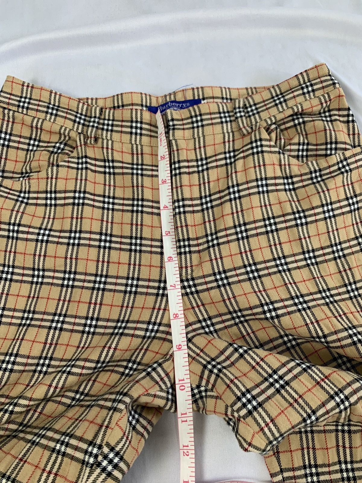 Burberry Vintage burberry check blue label pant Size 27" / US 4 / IT 40 - 10 Thumbnail