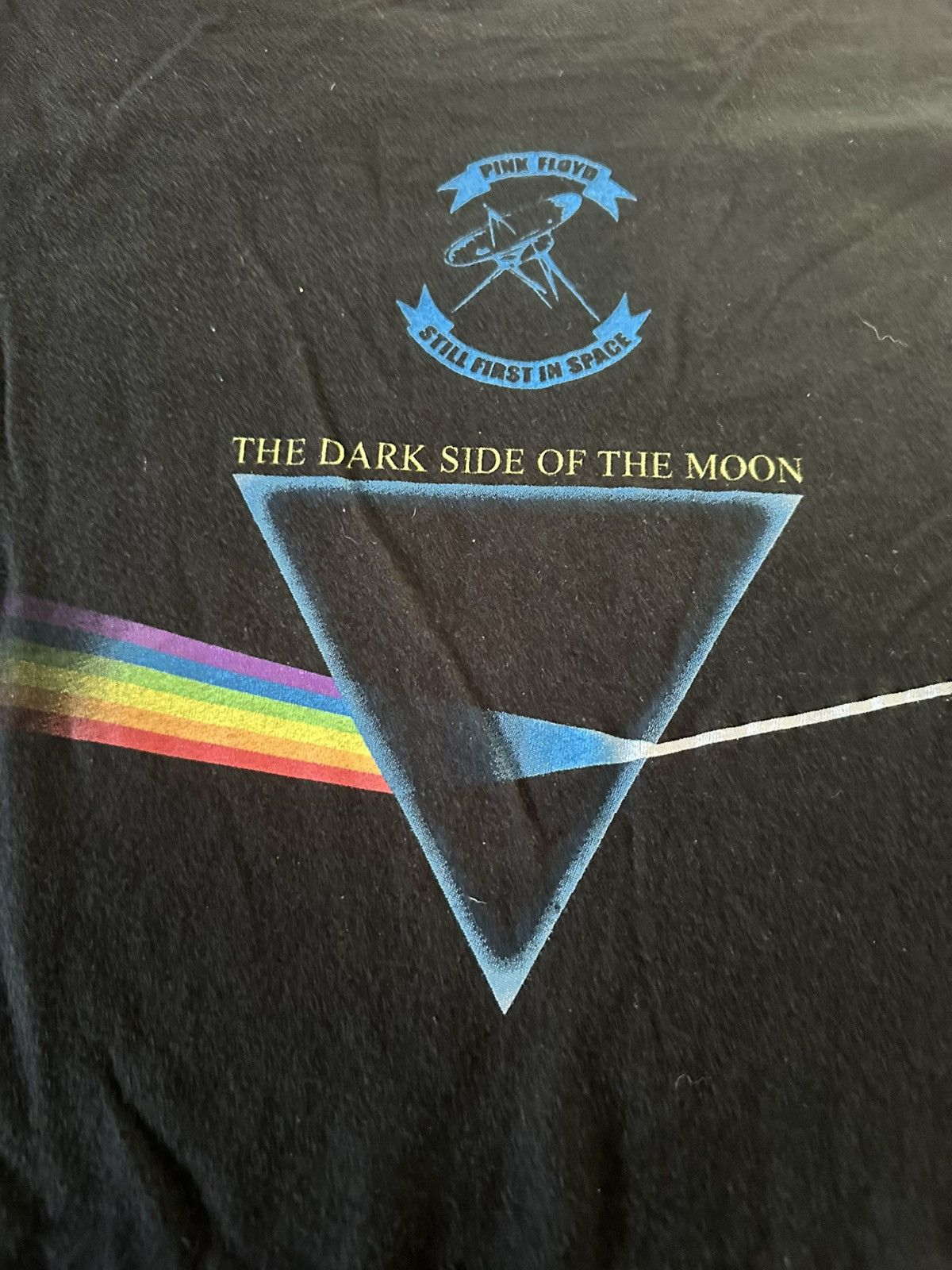 Pink Floyd × Vintage Vintage Pink Floyd dark side of the moon T-shirt Size US XL / EU 56 / 4 - 11 Thumbnail