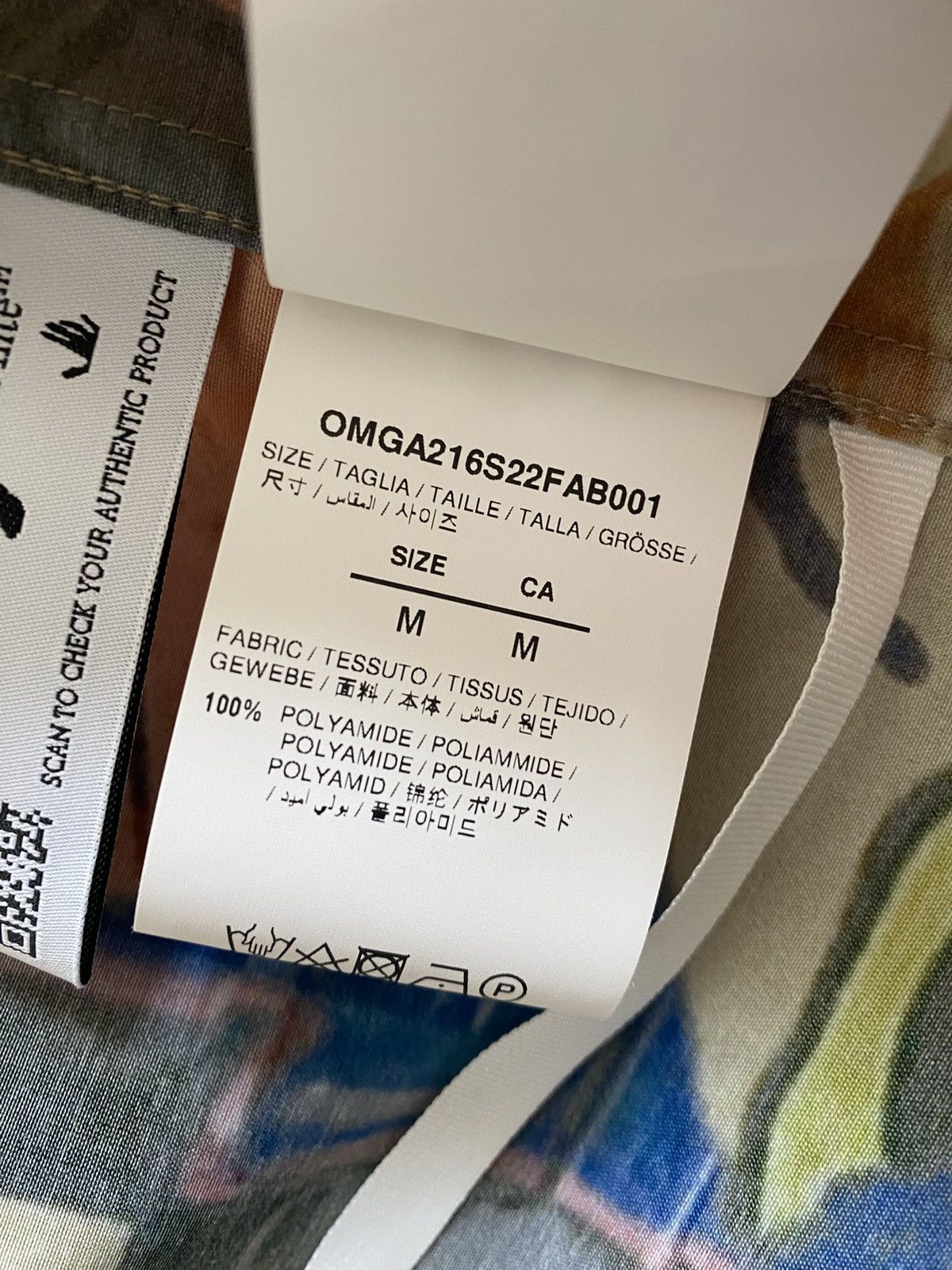 Off-White Off-White Graffiti Shirt Size Medium Size US M / EU 48-50 / 2 - 6 Thumbnail