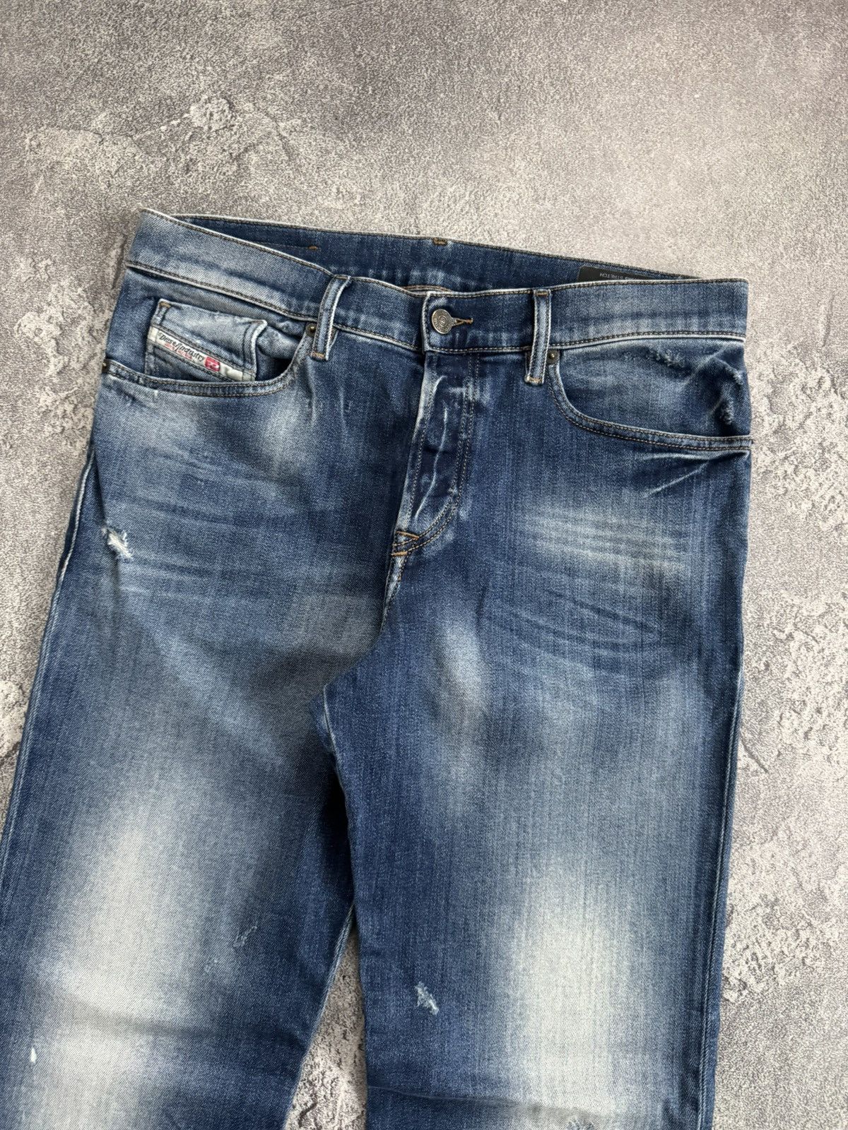 Diesel Diesel 31/34 D-Fining denim pants jeans trousers distressed Size US 31 - 9 Thumbnail