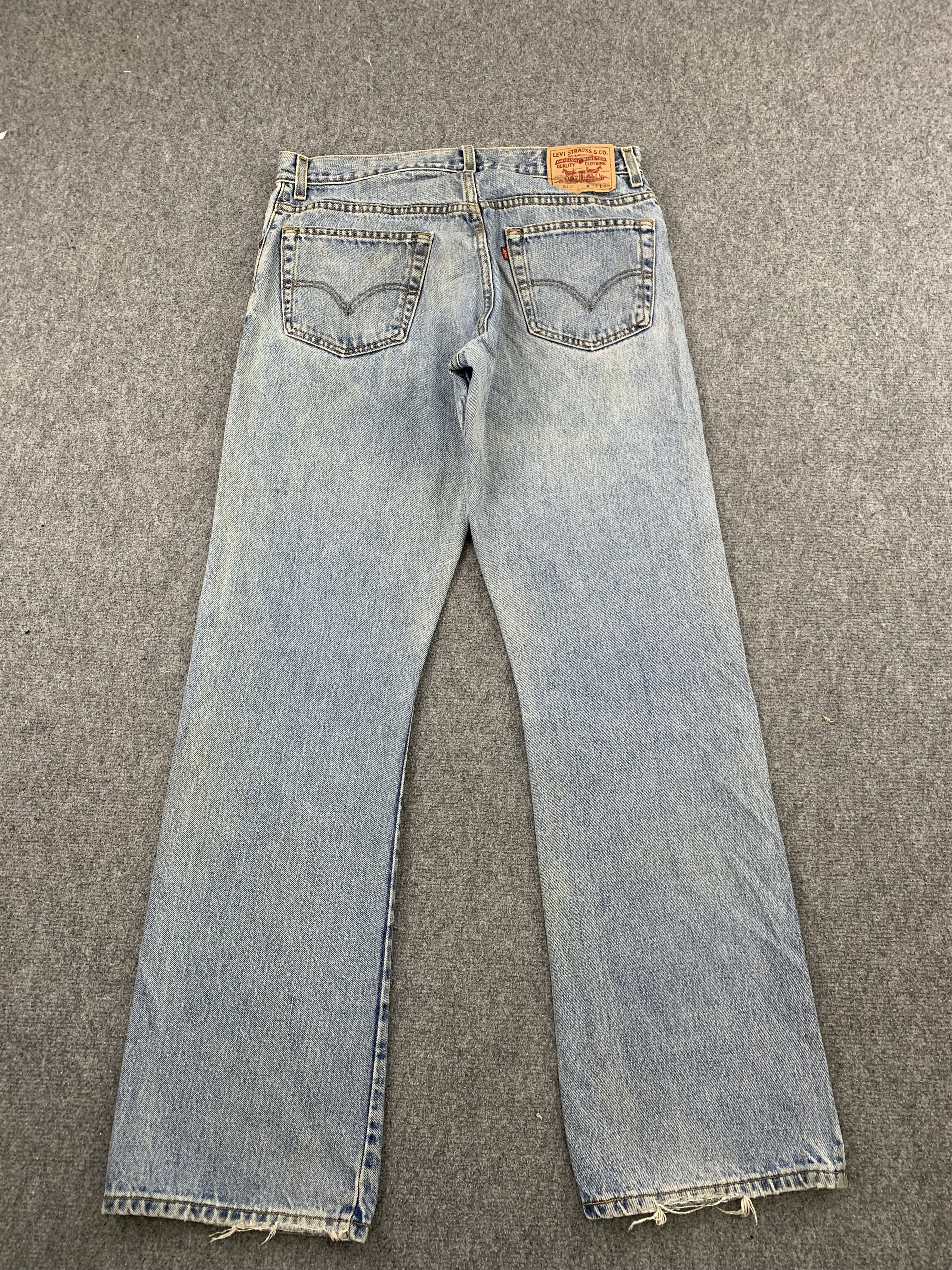 Levi's × Vintage Vintage Levis 545 Flared Bootcut Bell Bottom Jeans DP1859 Size US 37 - 3 Thumbnail