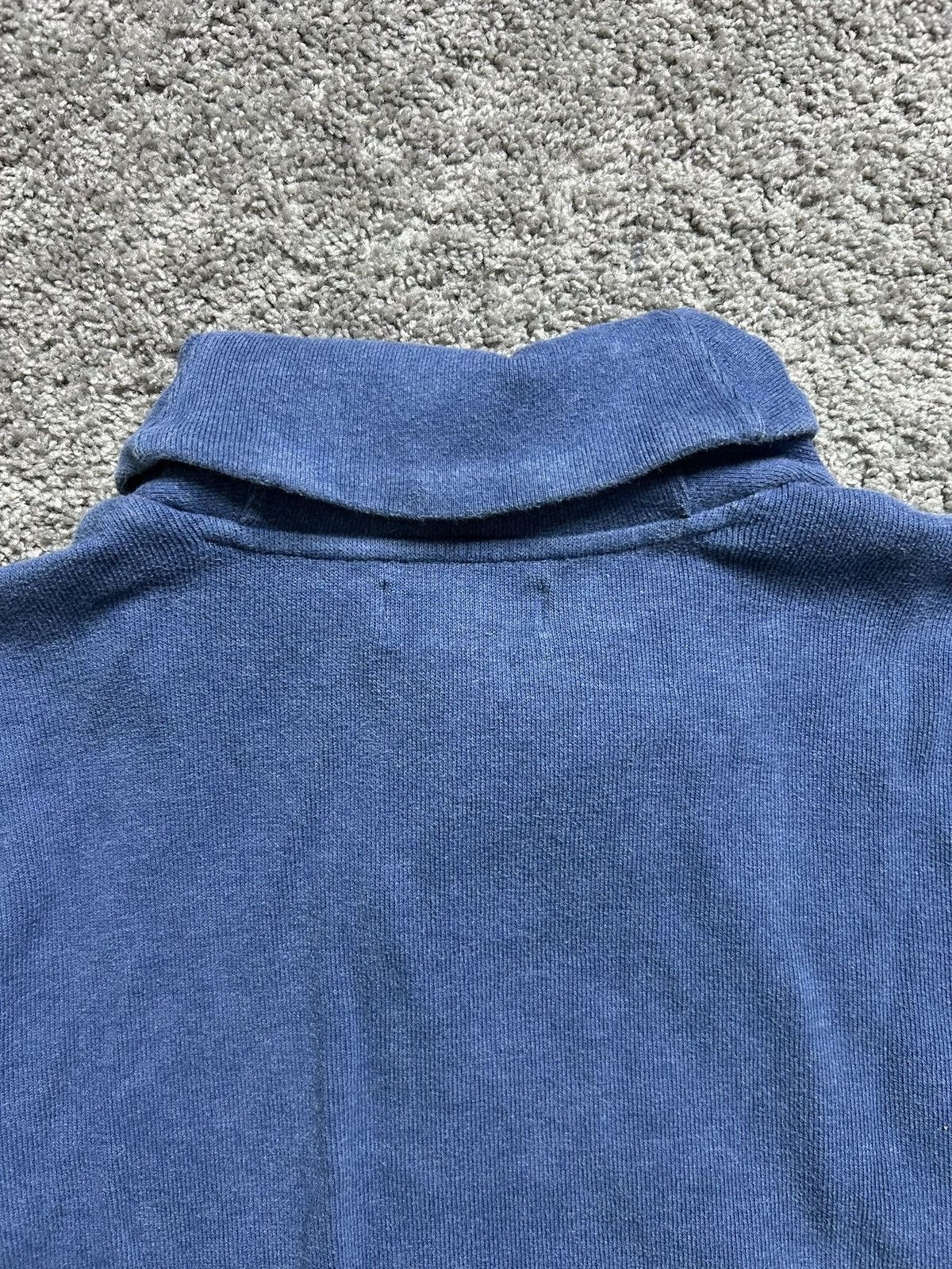 Polo Ralph Lauren Vintage 90s Polo Ralph Lauren Shawl Collar Sweater Blue Size US XL / EU 56 / 4 - 7 Thumbnail