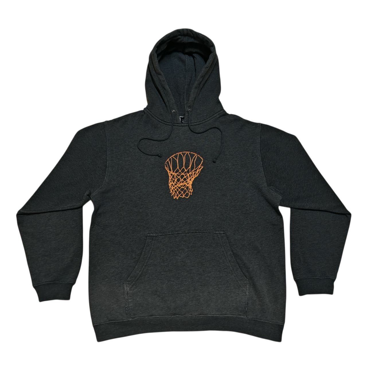 Stussy Vintage Stussy Basketball In Faded Sweat Hoodie Size US M / EU 48-50 / 2 - 1 Thumbnail