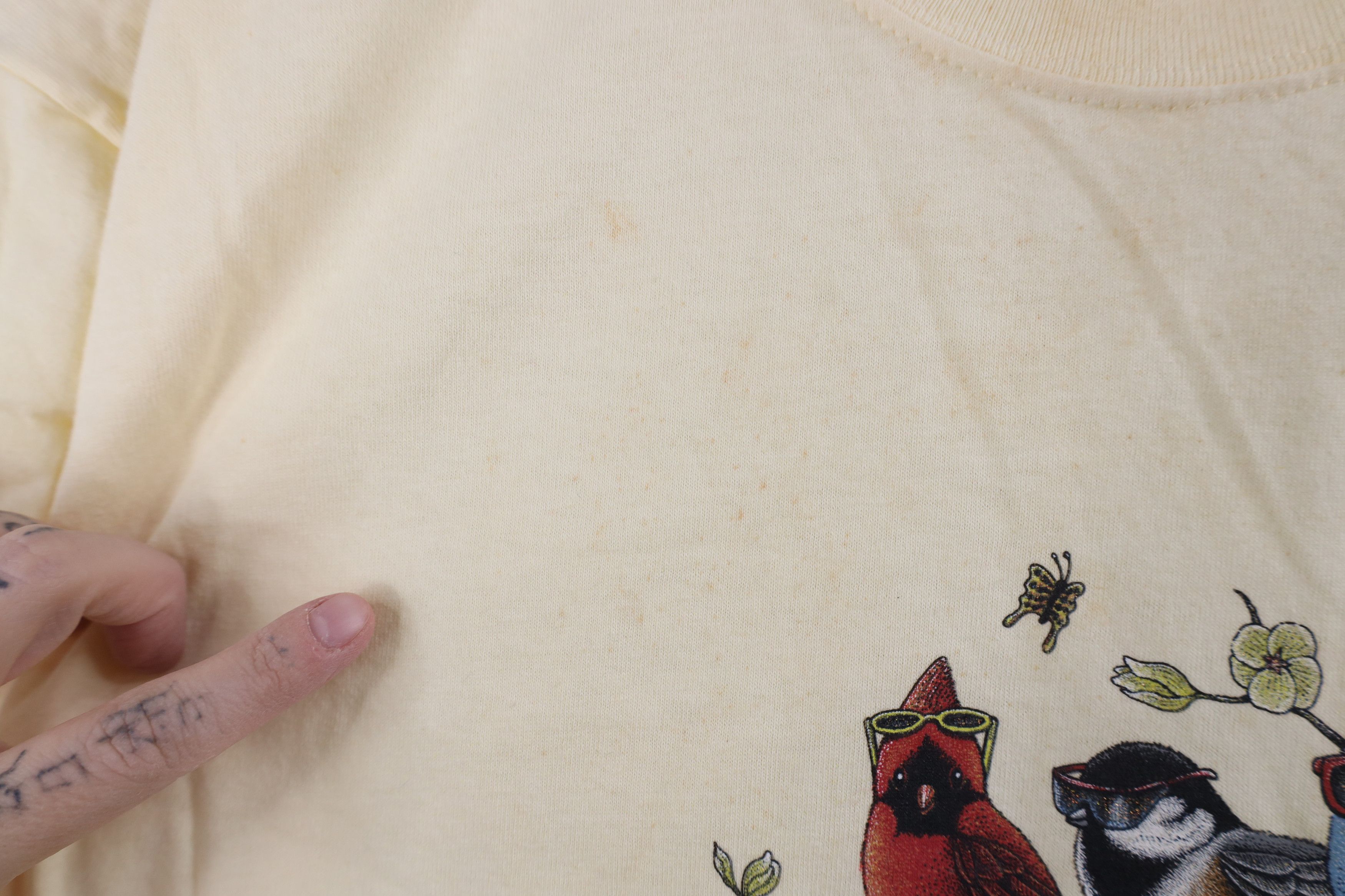 Vintage Deadstock Vintage 90s Streetwear Nature Birds T-Shirt USA Size XL / US 12-14 / IT 48-50 - 7 Thumbnail