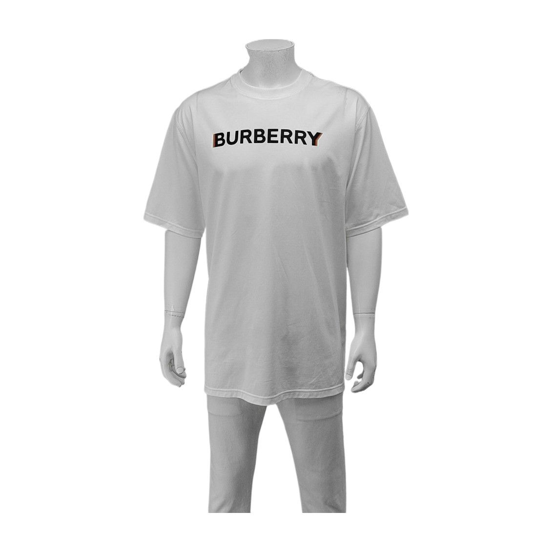 Burberry Burberry Logo Print Cotton T-Shirt XL Size US XL / EU 56 / 4 - 1 Thumbnail
