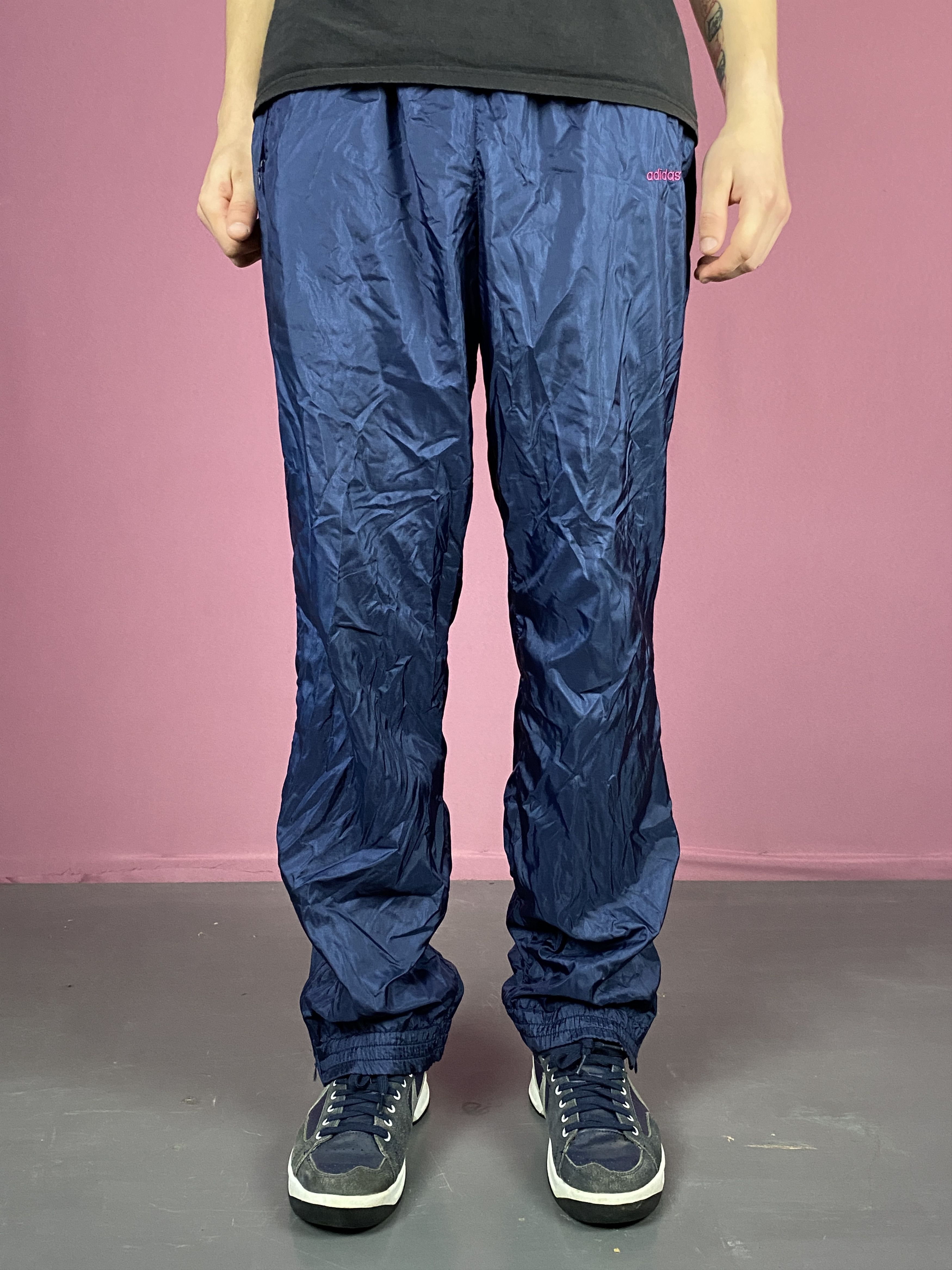 Adidas × Vintage 90s Adidas Vintage Men's Track Pants - XL Size US 38 / EU 54 - 2 Thumbnail