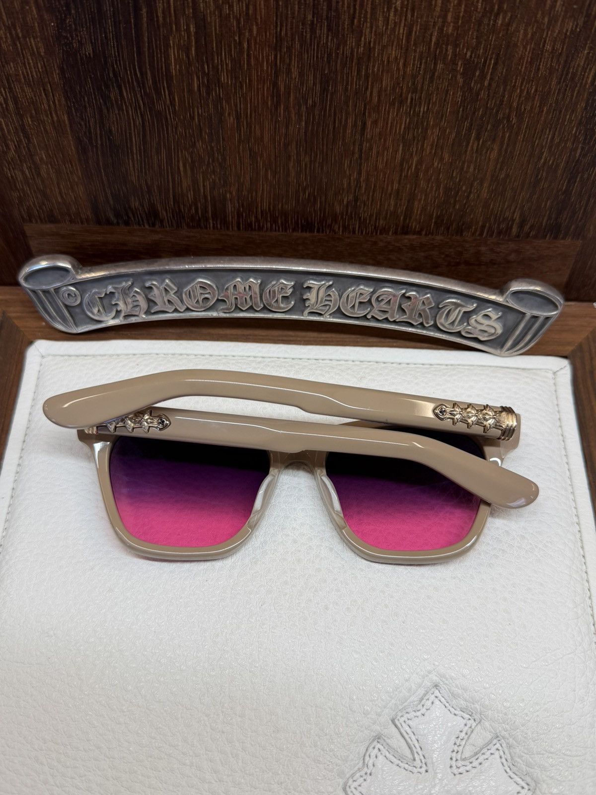 Chrome Hearts Chrome Hearts Clitterati Sunglasses Size ONE SIZE - 4 Thumbnail