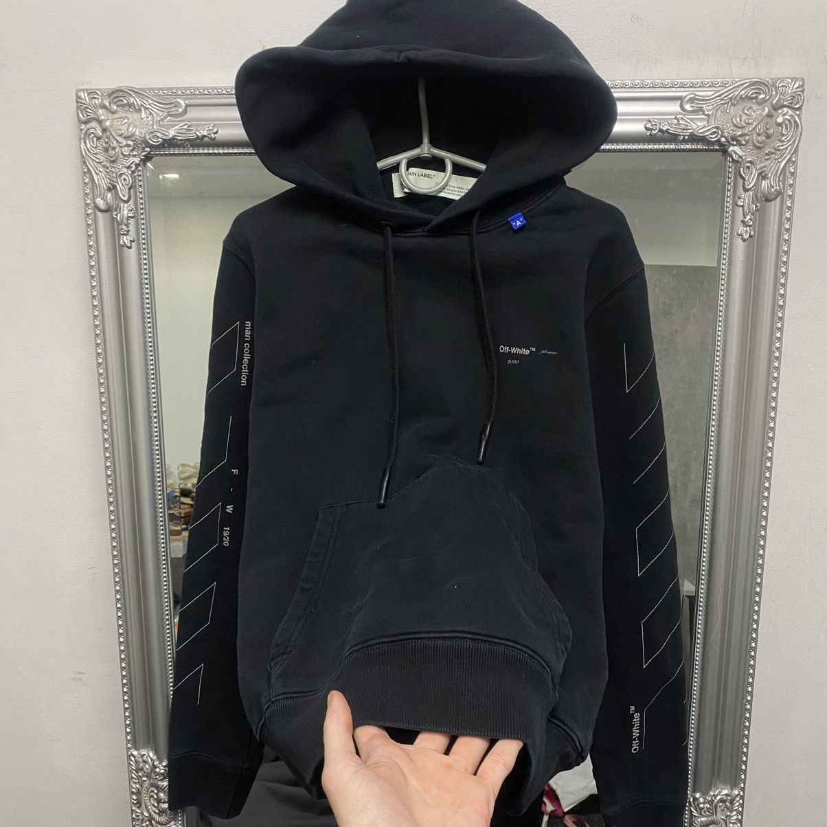 Off-White Off white hoodie big logo Size US XS / EU 42 / 0 - 5 Thumbnail