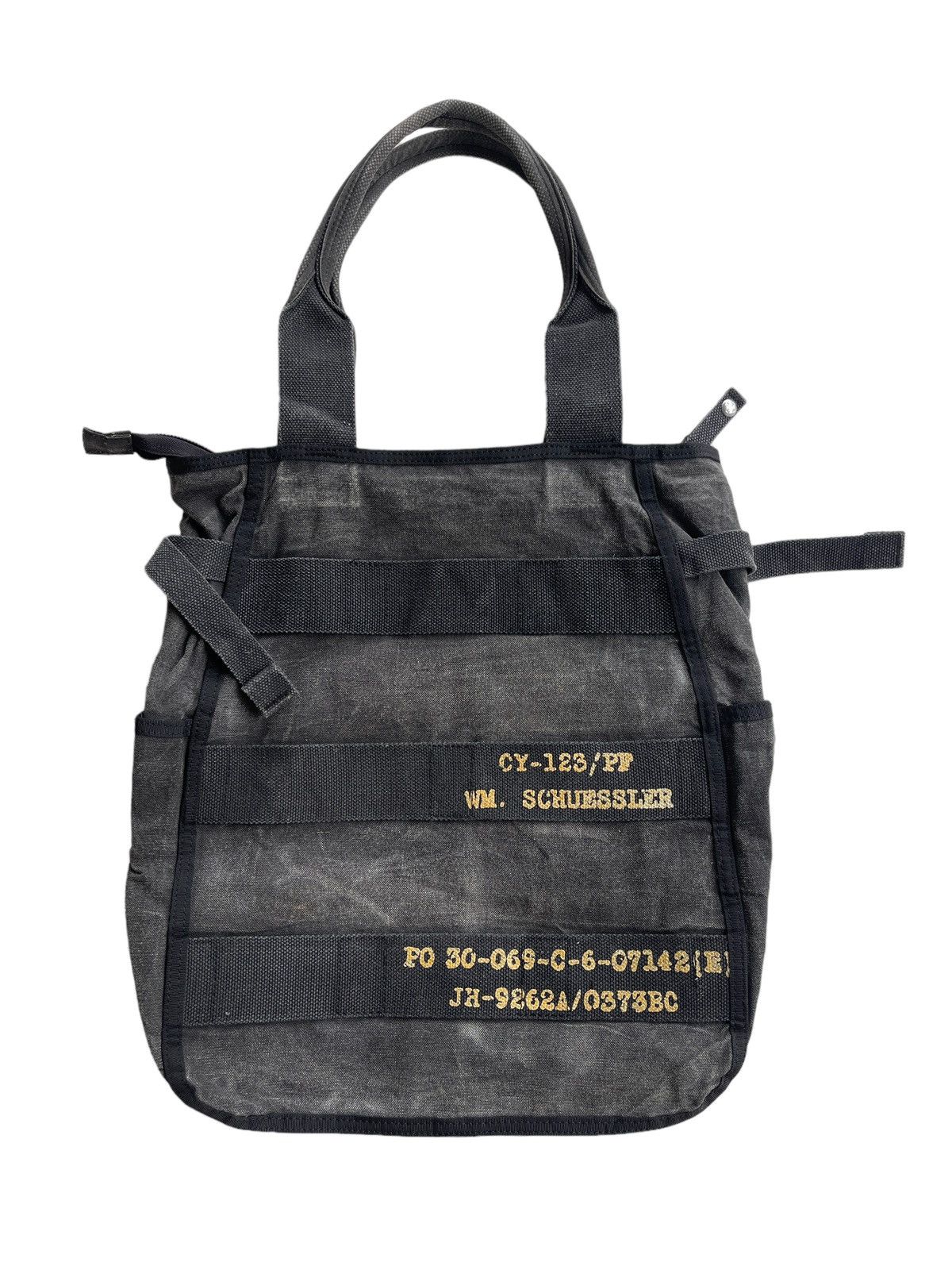 Japanese Brand Vintage Tough Jeansmith Military Tote Bag Size ONE SIZE - 2 Thumbnail