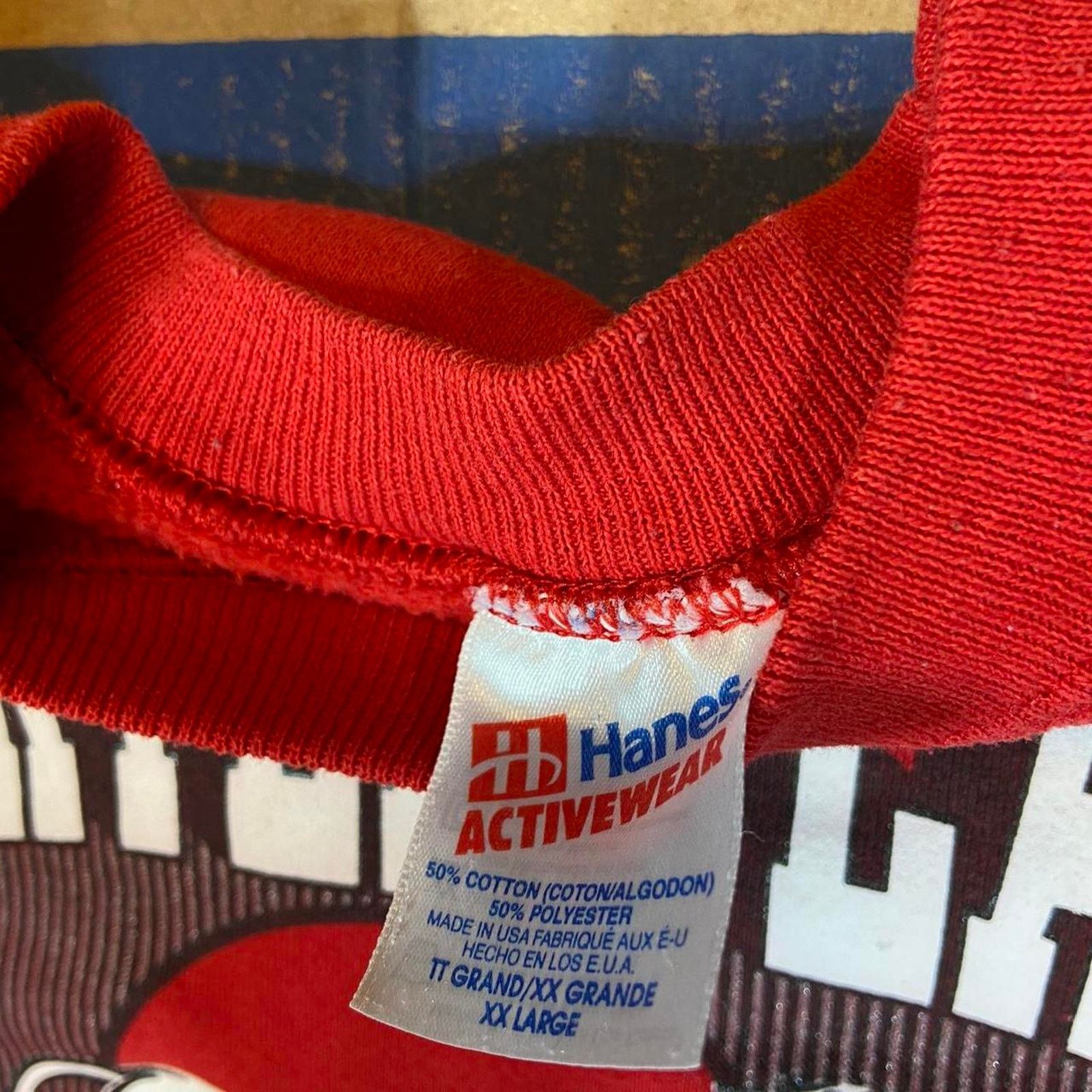 London Fog 90s red carter lake crewneck sweater Size US XXL / EU 58 / 5 - 3 Thumbnail