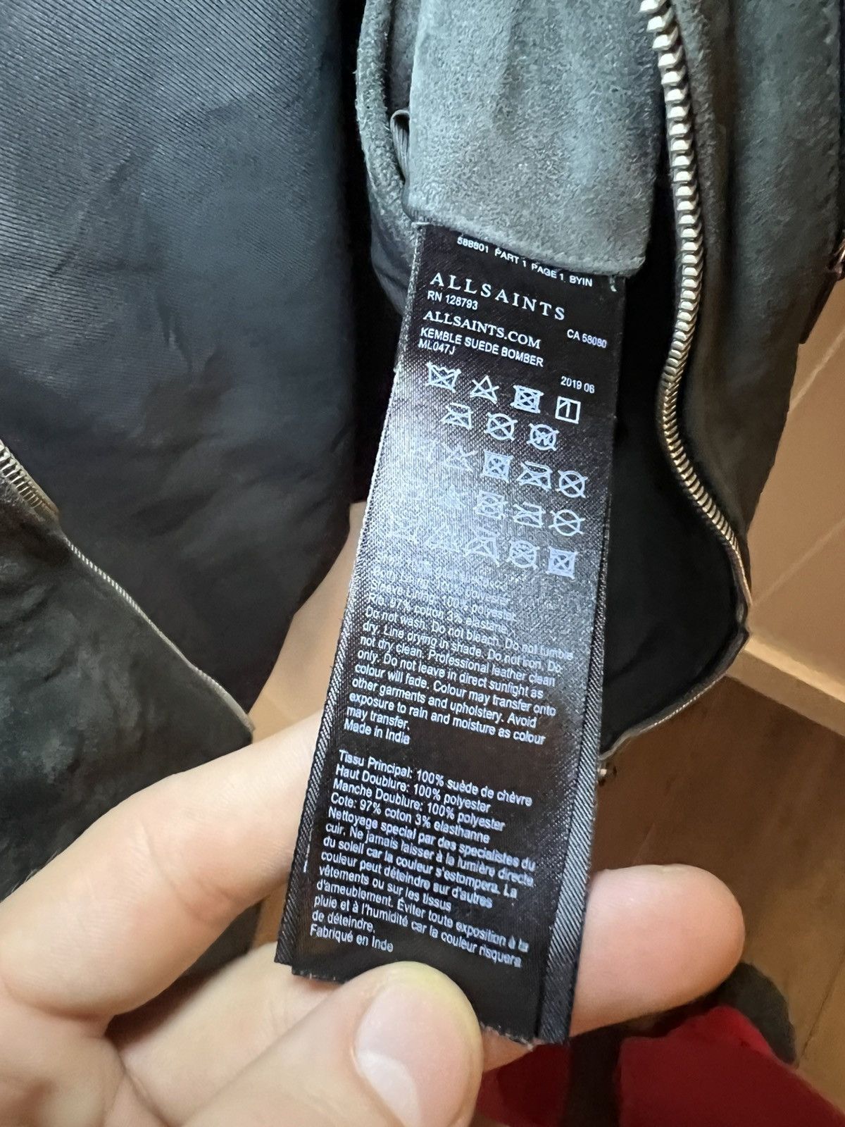 Allsaints All Saints leather suede bomber jacket Size US M / EU 48-50 / 2 - 23 Thumbnail