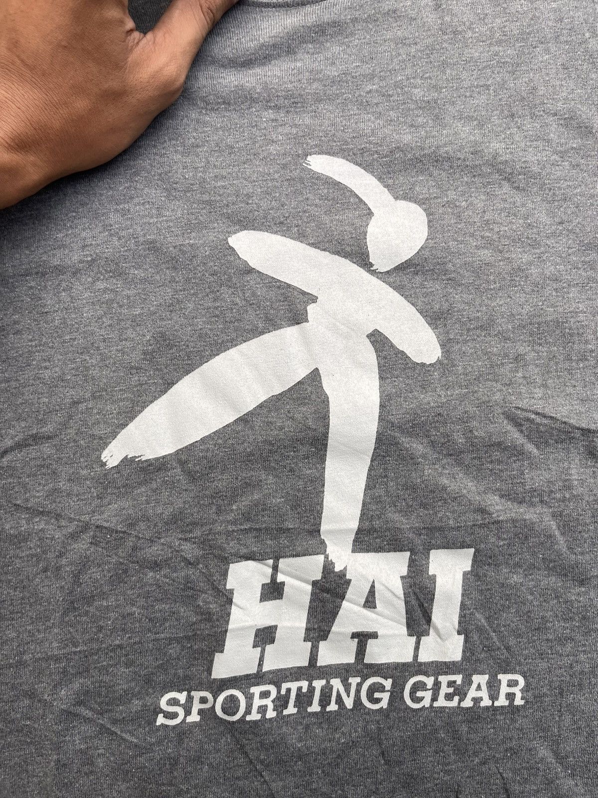 Hai Sporting Gear × Issey Miyake × Japanese Brand HAI SPORTING GEAR LOGO TEE ISSEY Size US M / EU 48-50 / 2 - 3 Thumbnail