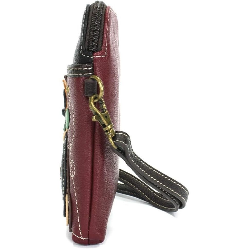 Designer Chala Vegan Leather Doggie Mini Crossbody Cell Phone Bag Size ONE SIZE - 8 Thumbnail