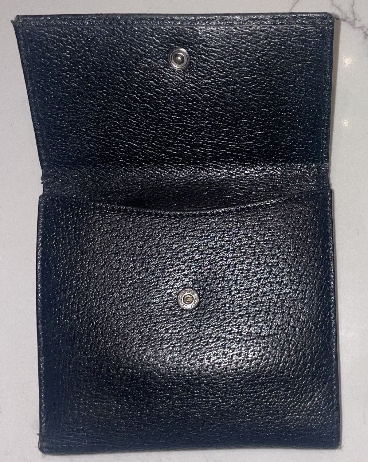 Gucci Gucci Black Leather Bifold Wallet Size ONE SIZE - 8 Thumbnail