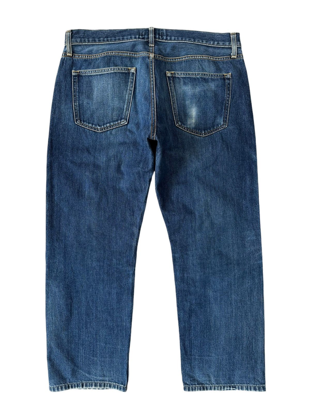 Uniqlo VINTAGE UNIQLO SELVEDGE DISTRESSED JEANS Size US 36 / EU 52 - 11 Thumbnail