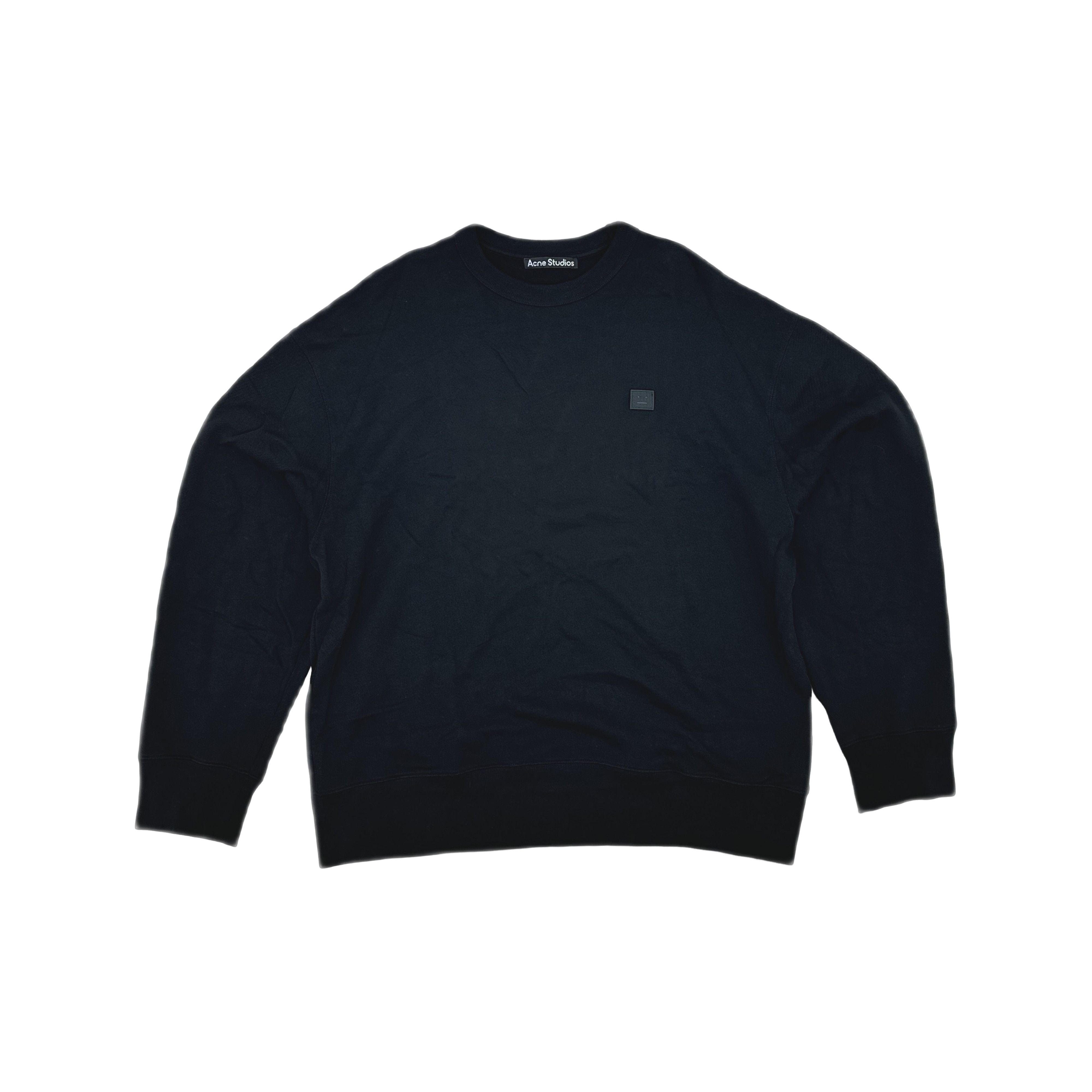 Acne Studios Acne Studios Face Patch Sweatshirt Size M Size US M / EU 48-50 / 2 - 1 Thumbnail